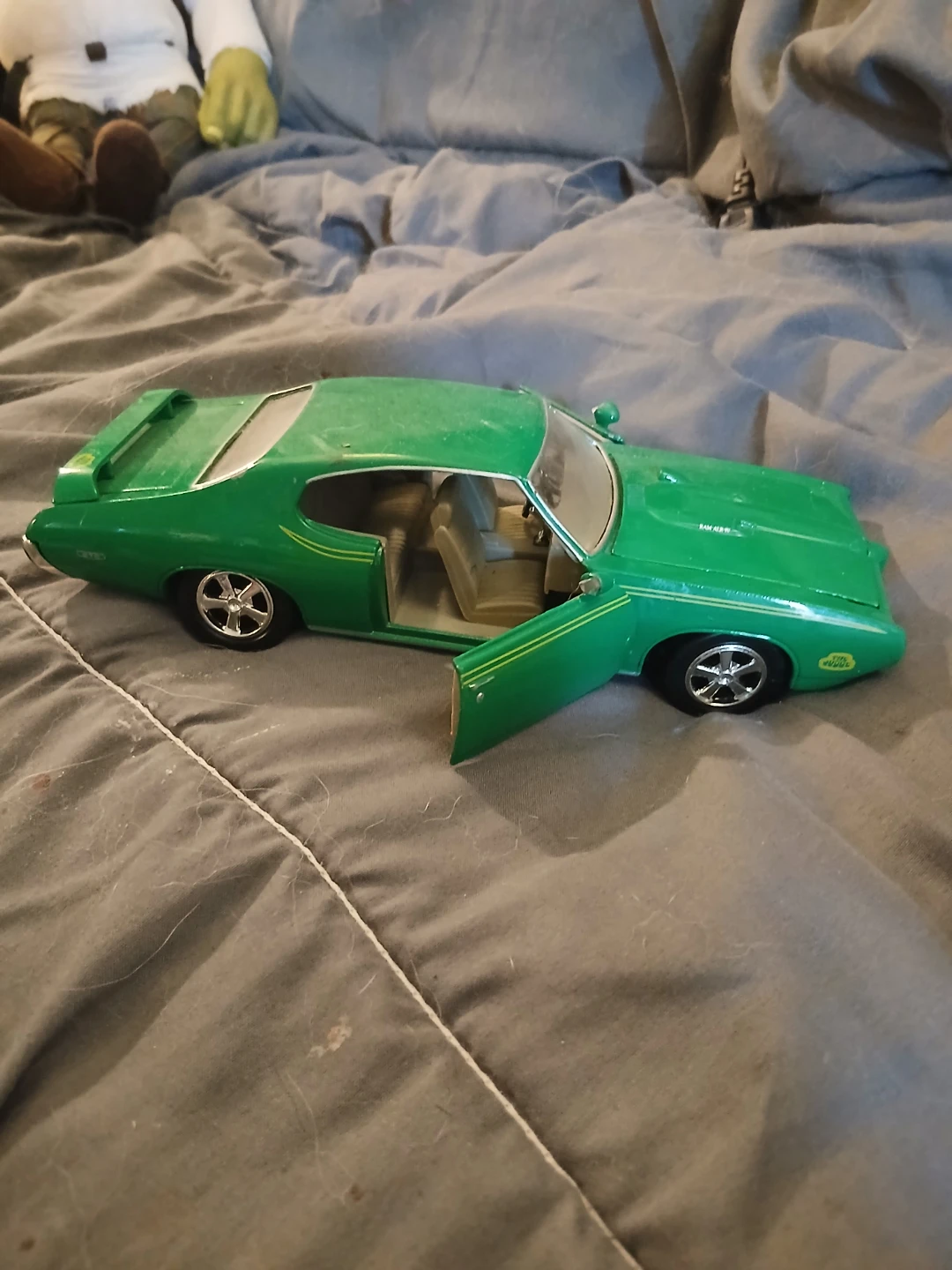 Green Toy Car
