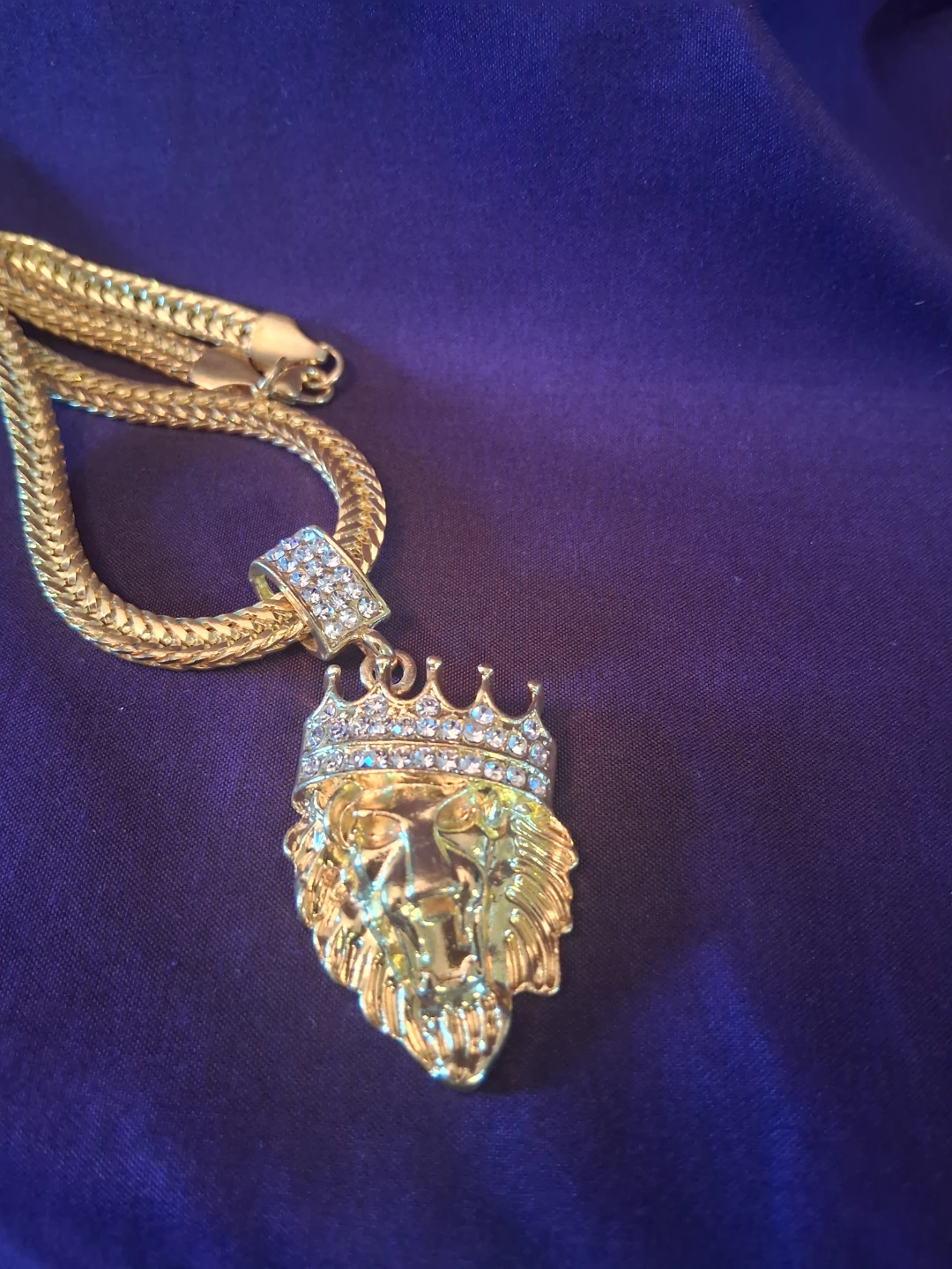 ***18K GOLD PLATED*** necklace and pendant - photo 3