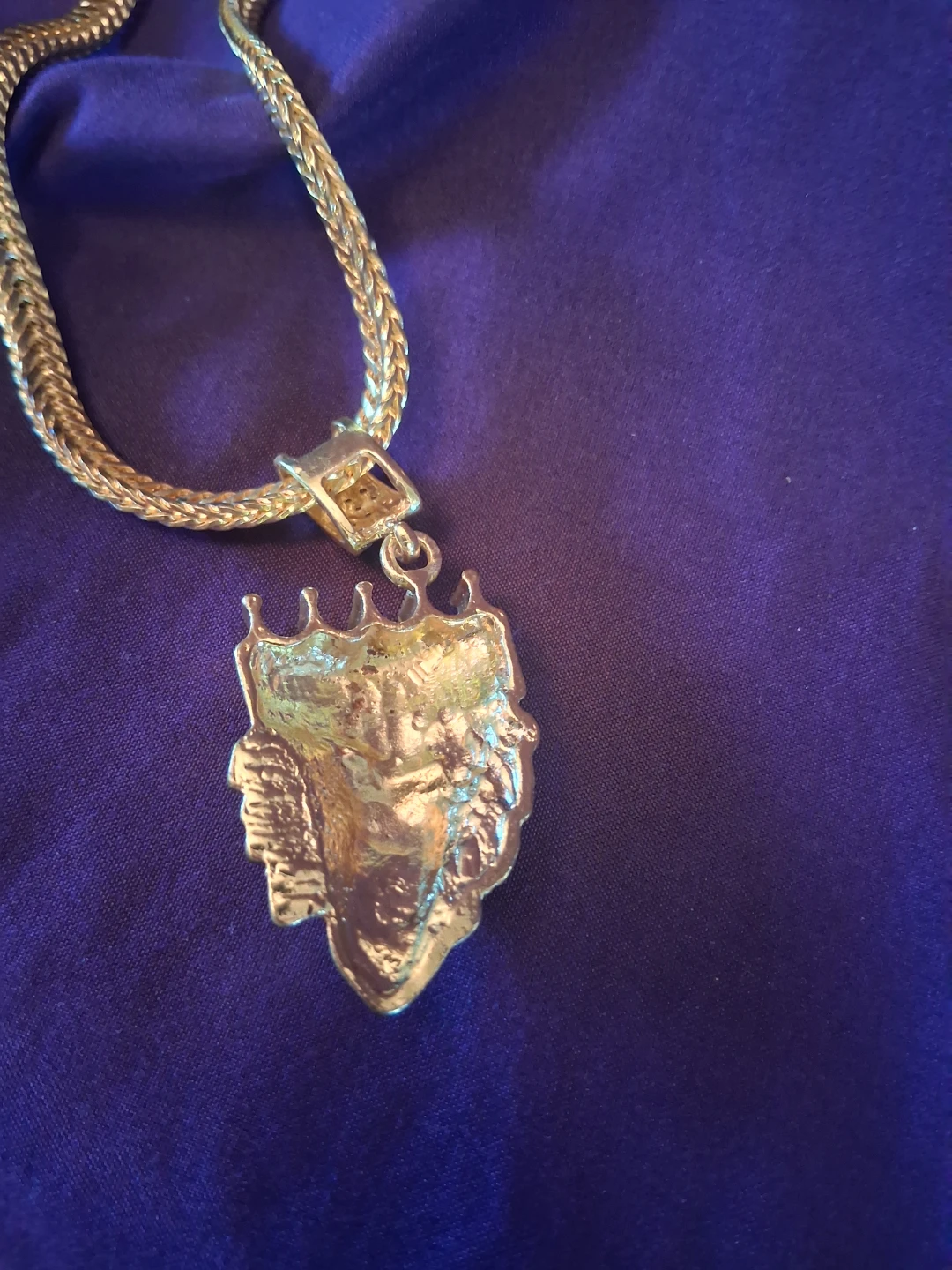 ***18K GOLD PLATED*** necklace and pendant - photo 4