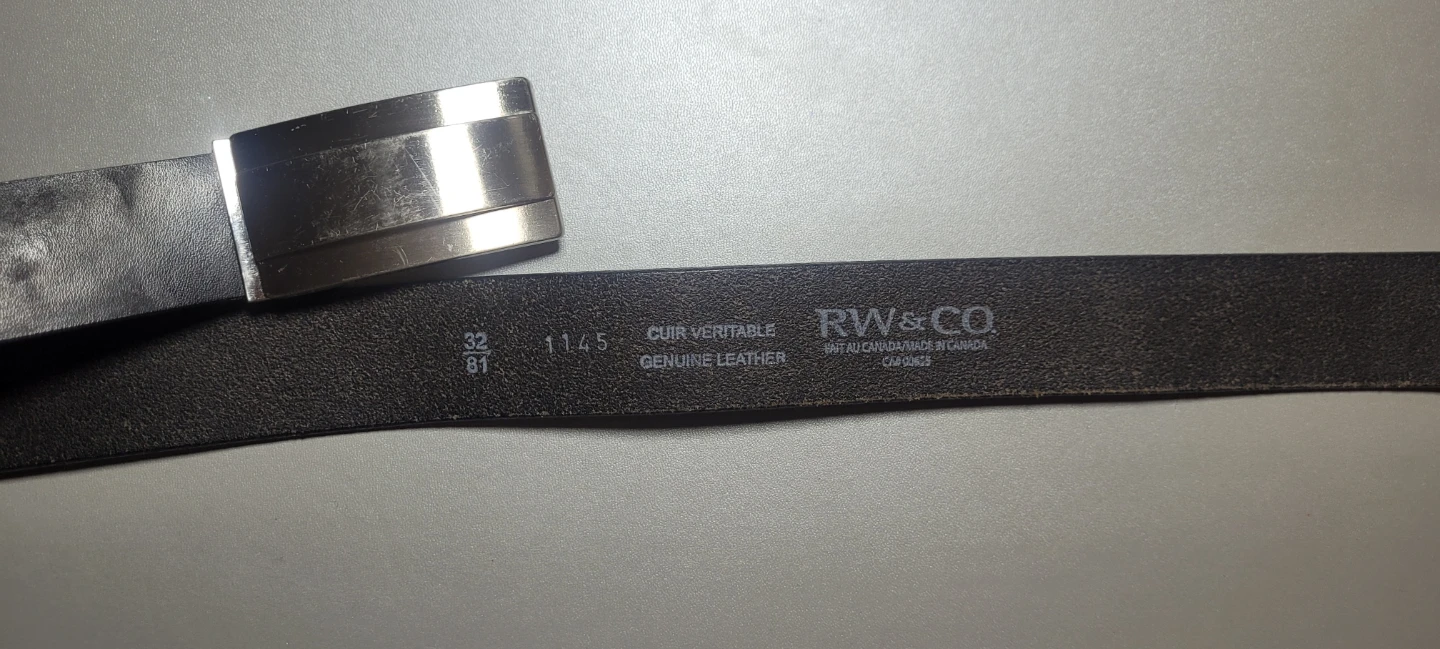 RW and Co Men's Belt - photo 2