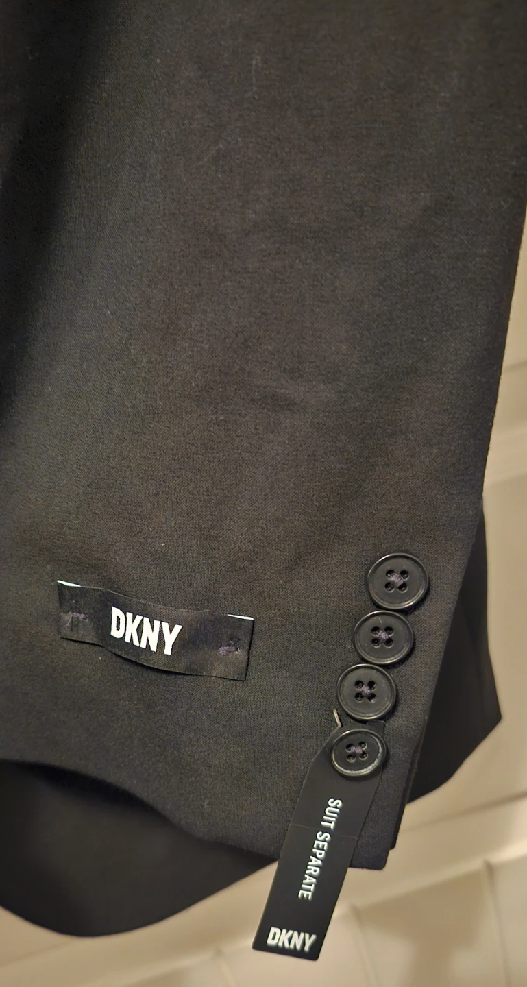 DKNY Black Suit Jacket - Size 40L - photo 4