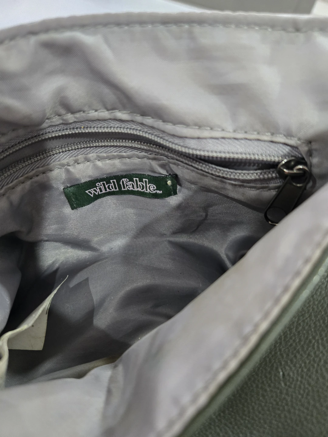 Wild Fable Gray Foldover Crossbody Bag - photo 3