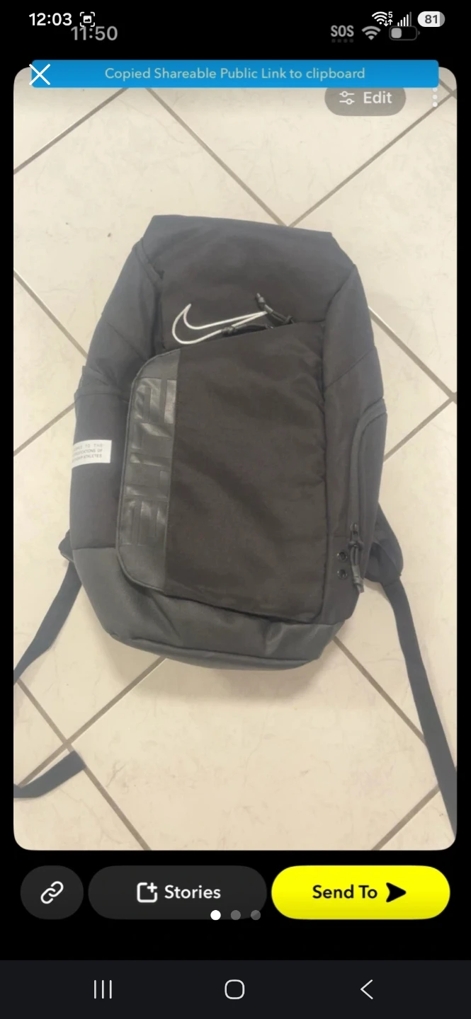 Nike Elite Backpack