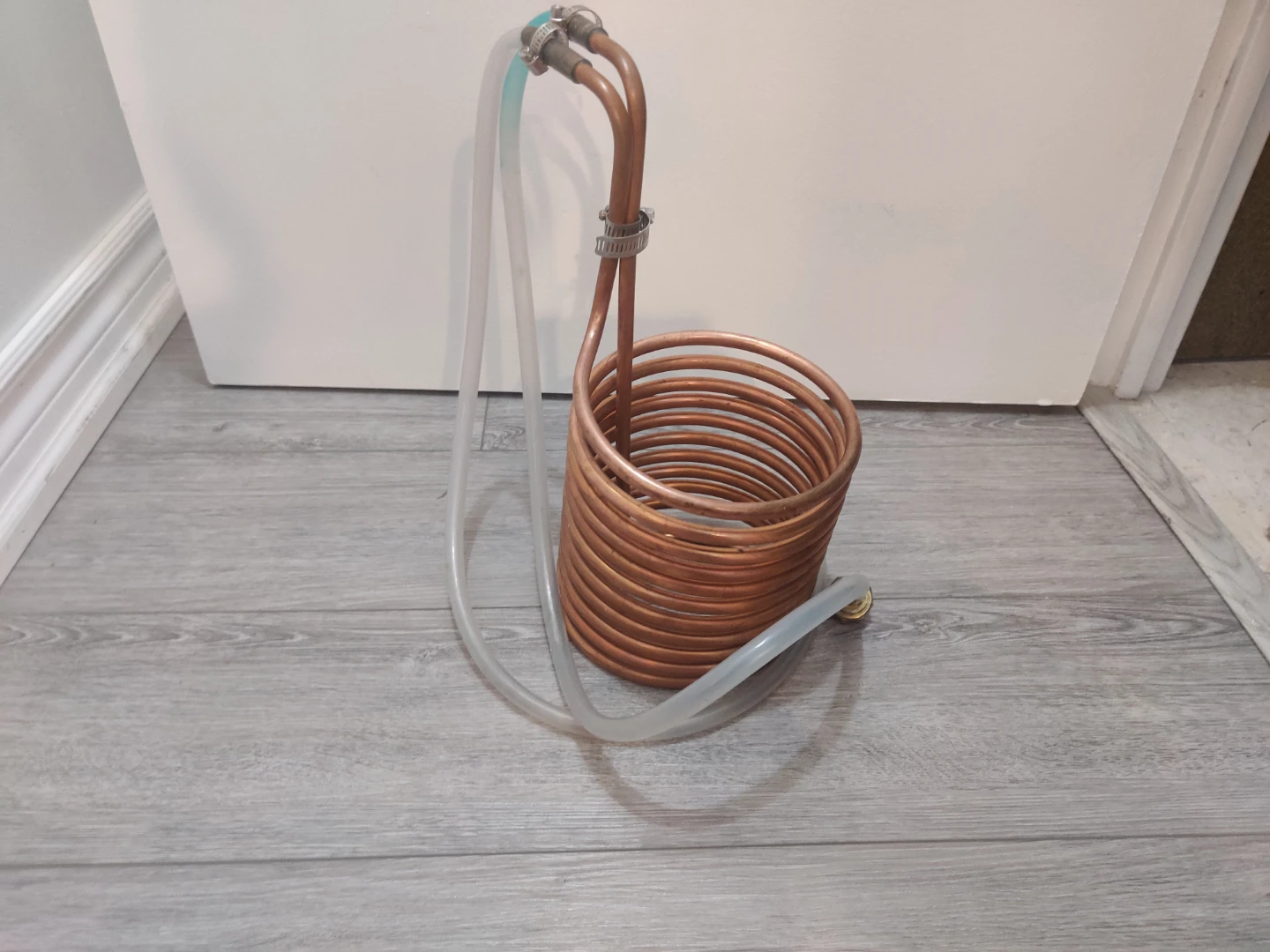 Copper Wort Chiller with Hoses