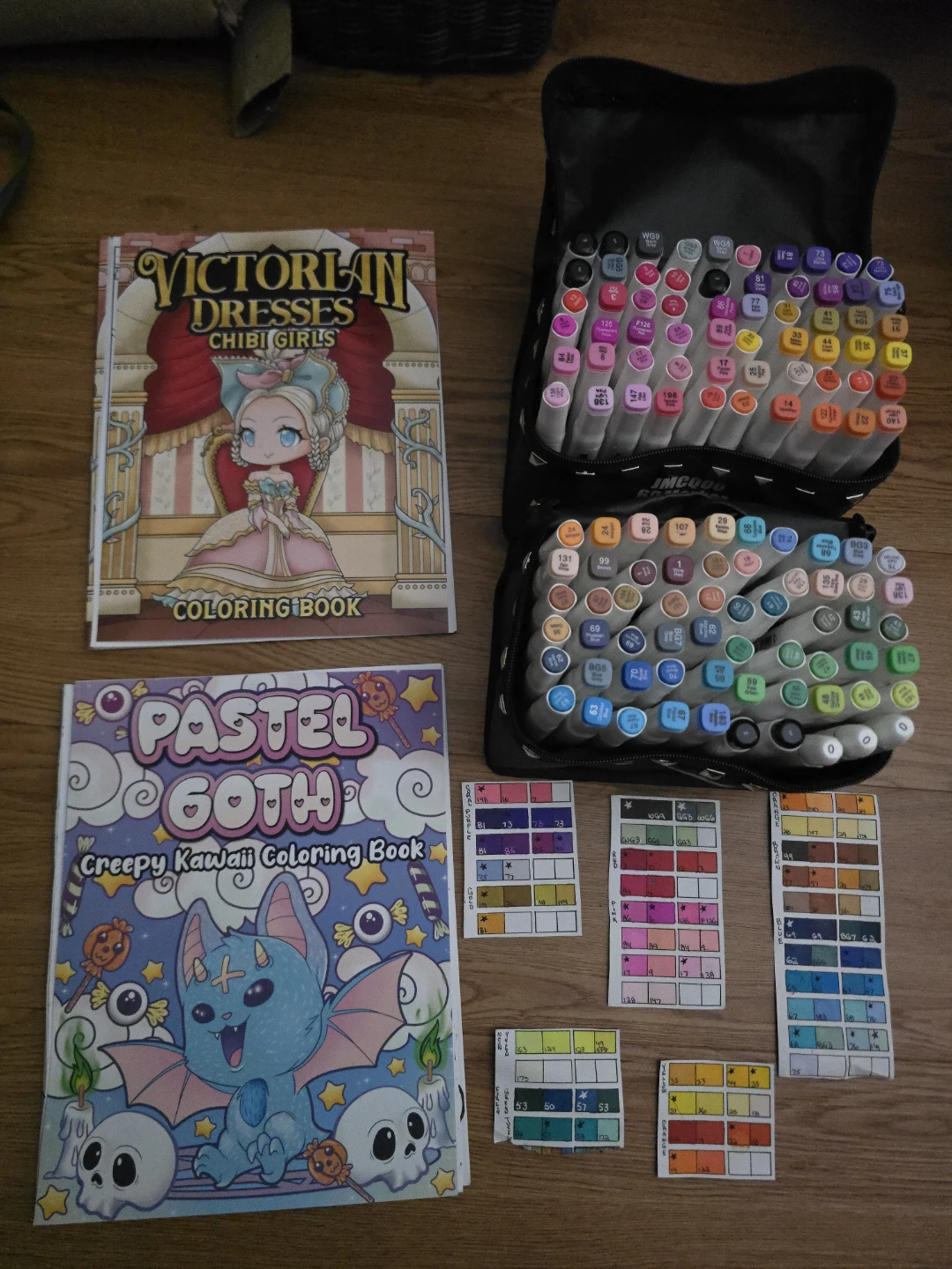 Alcohol Markers Set Horror Coloring Books - photo 3