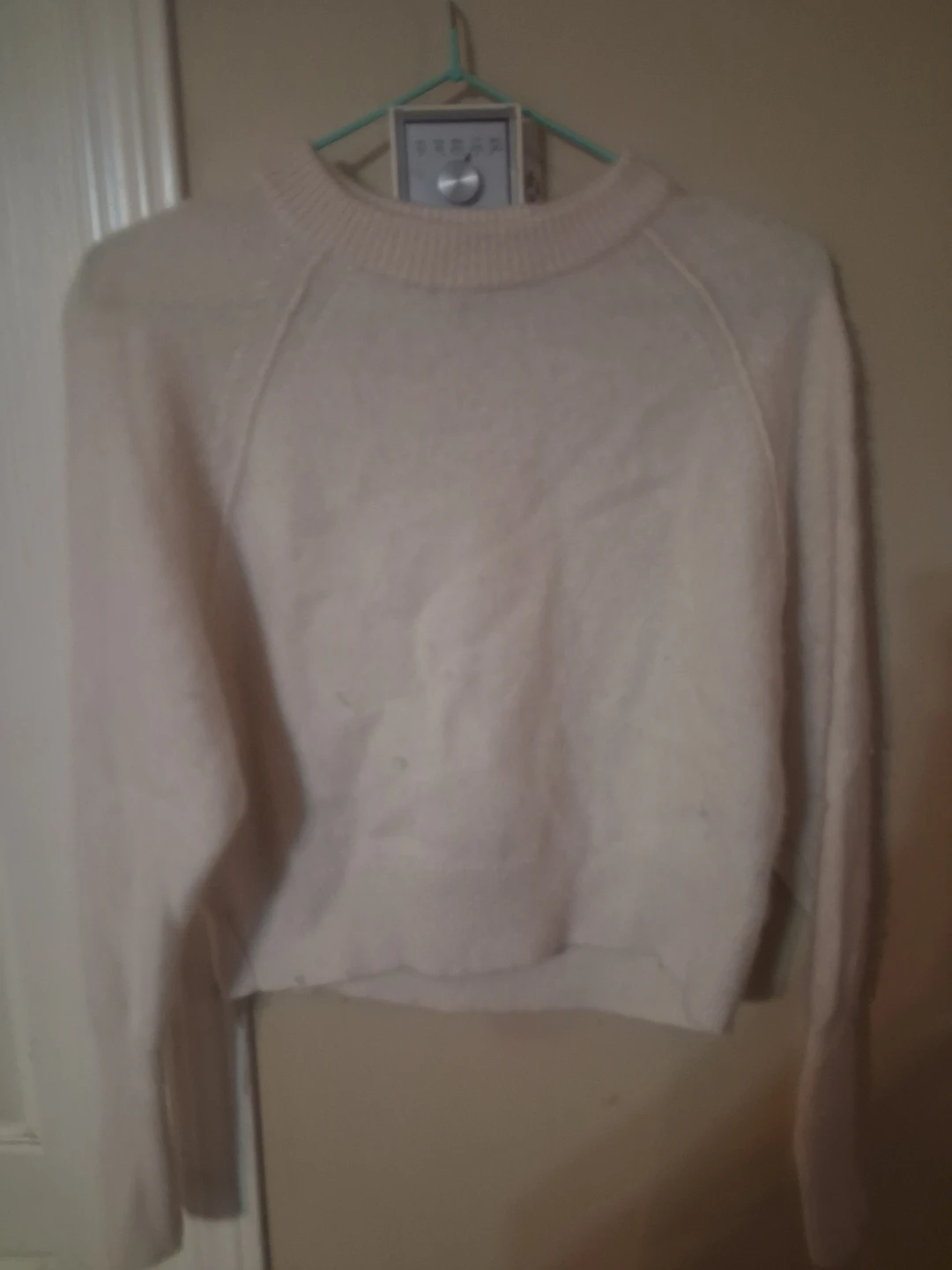 The Group Babaton Cream Knit Sweater