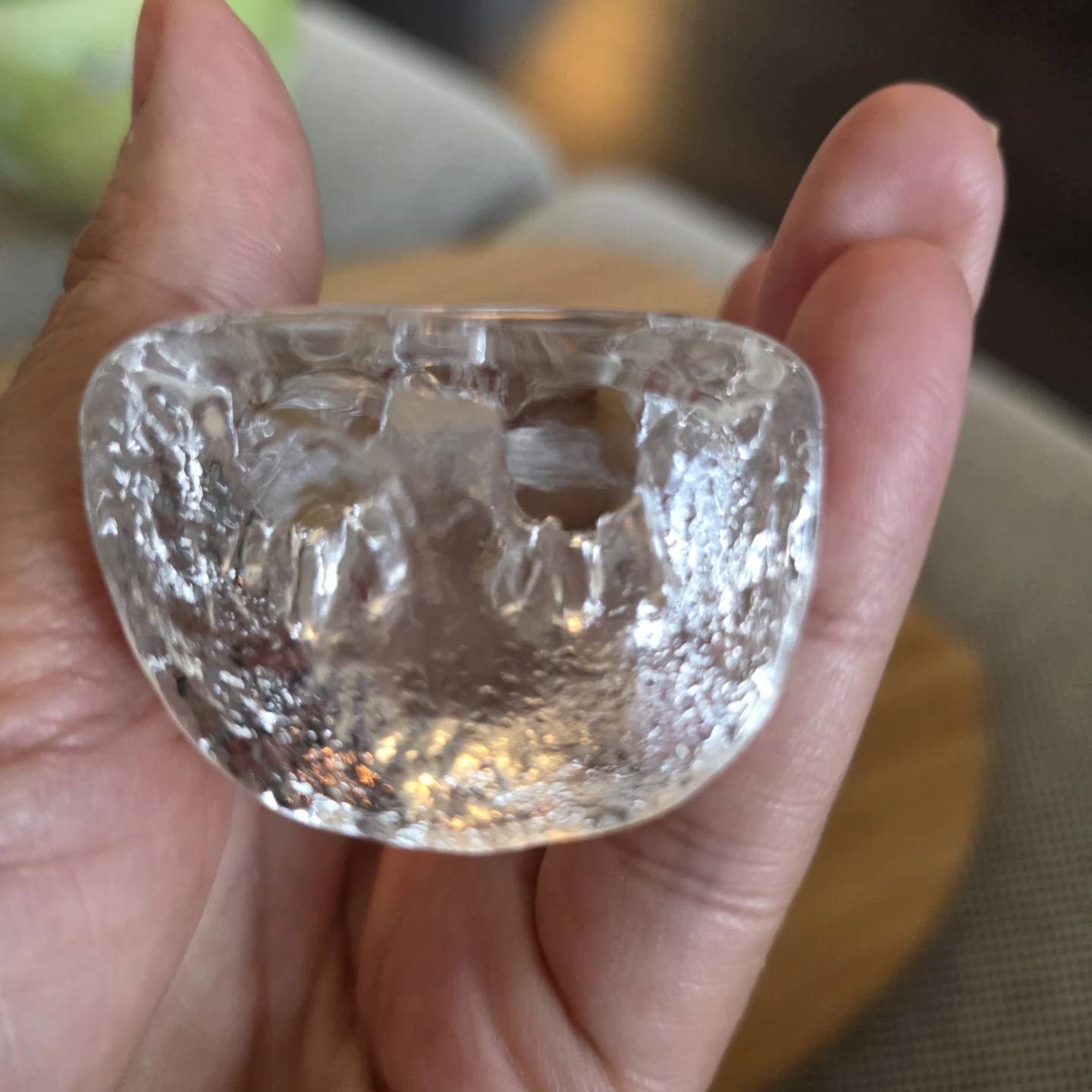 Clear Glass Owl Figurine - photo 4