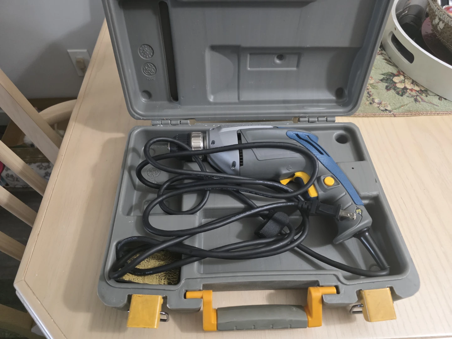 Corded Drill with Case
