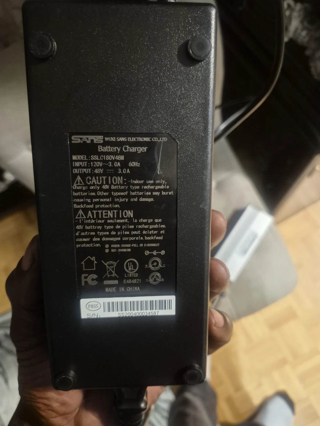 Rize 48V 12AH E-bike Battery and Charger and controller