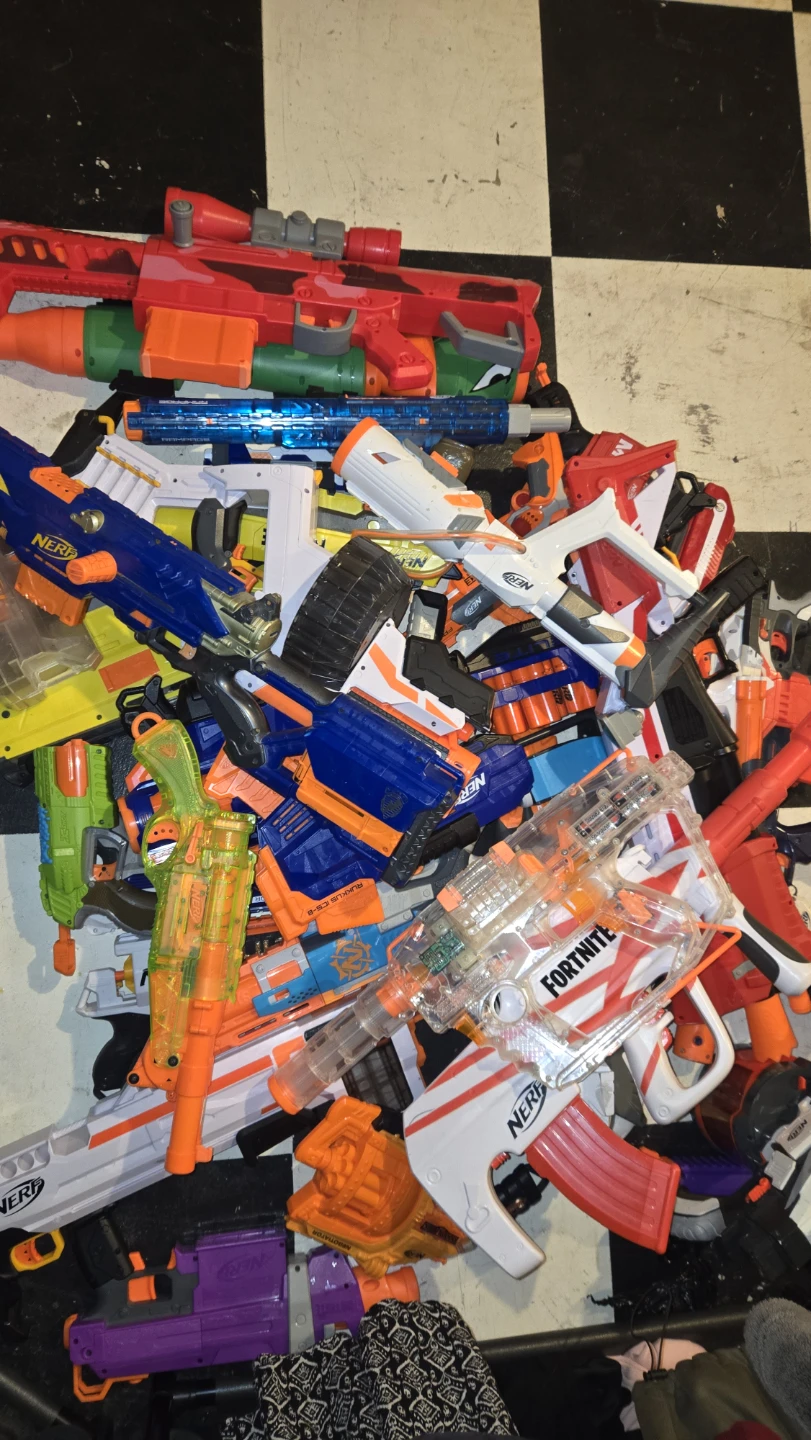Alot Of Nerf Guns