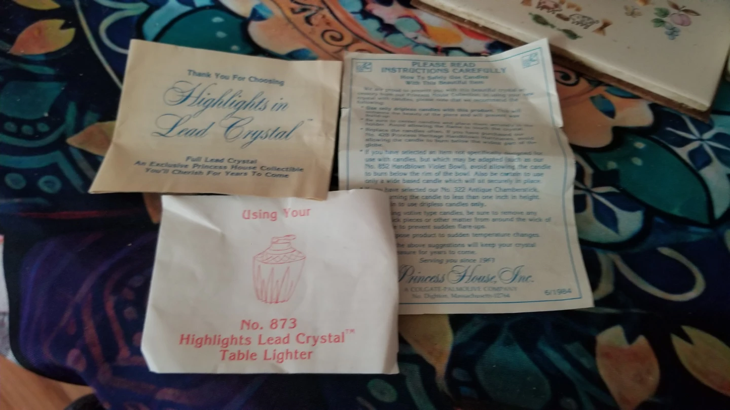 Princess House Table Lighter Set - photo 3