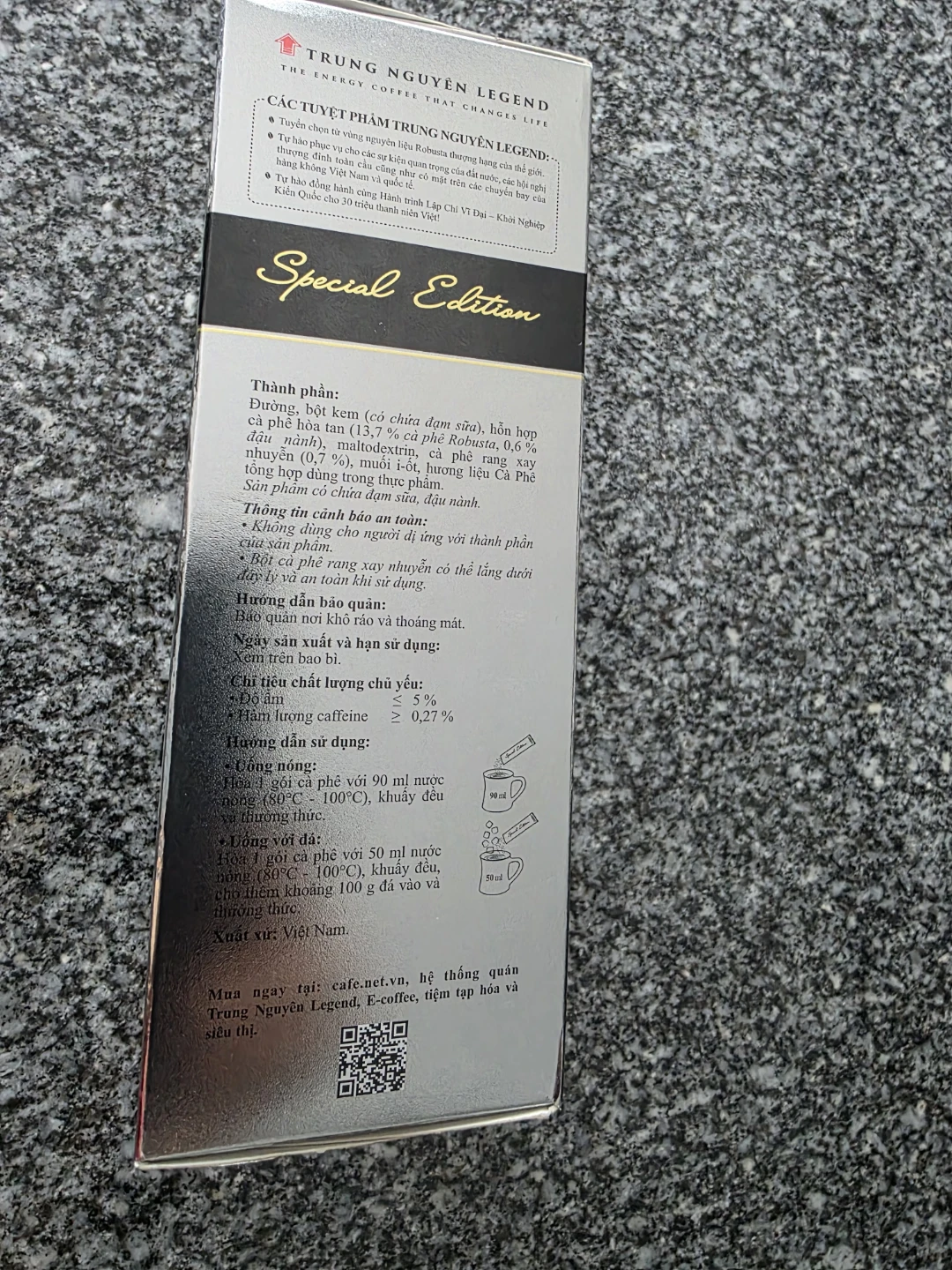 Trung Nguyen Legend 3in1 Instant Coffee Special Edition - photo 3