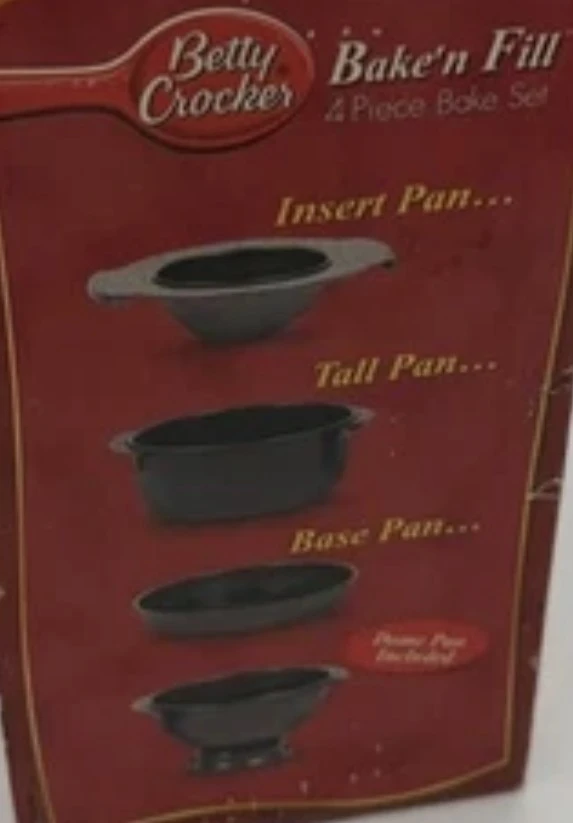 Betty Crocker Bake 'n Fill 4 Piece Cake Pan Set - photo 2