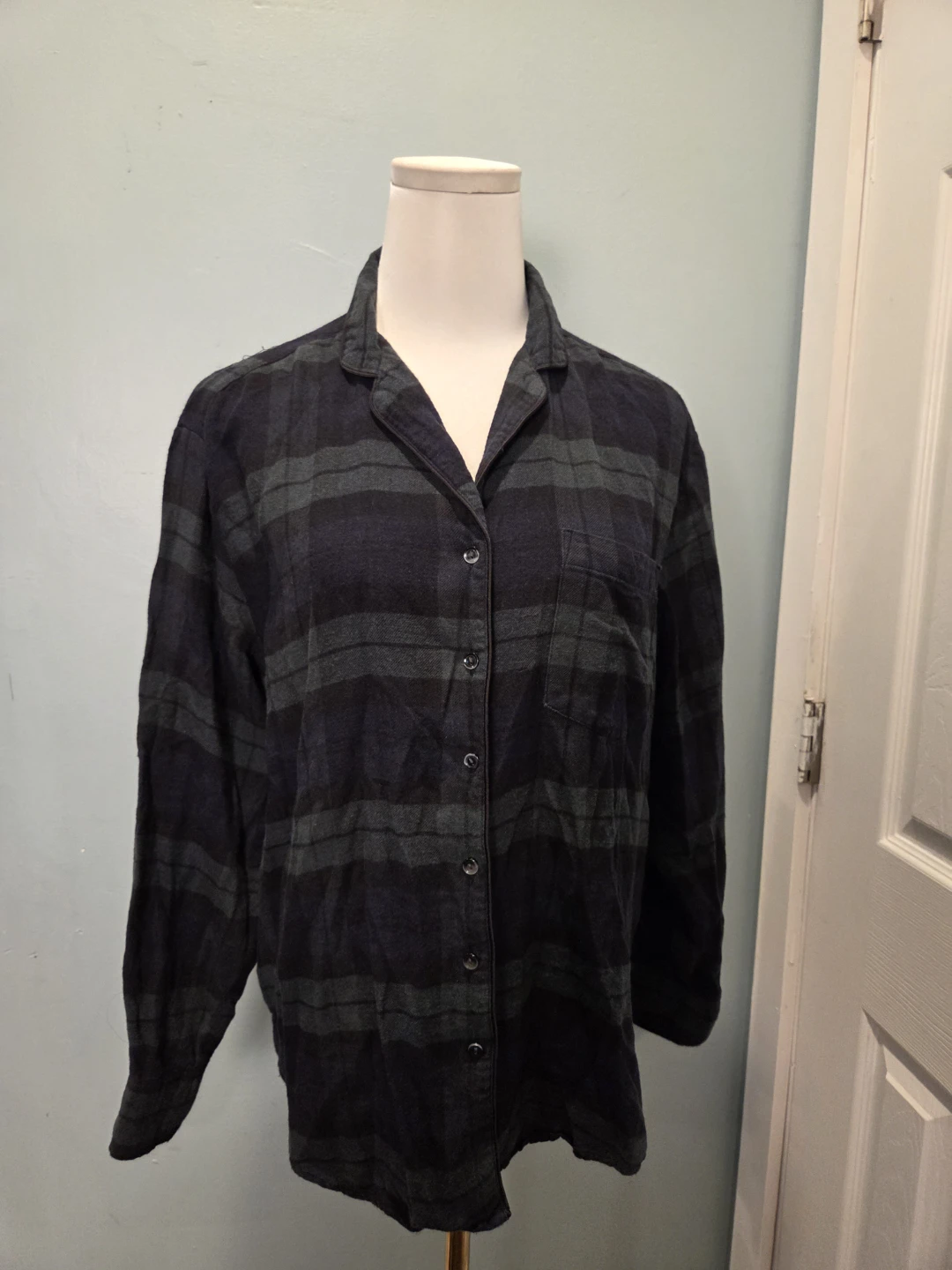 GapBody Flannel Plaid Shirt