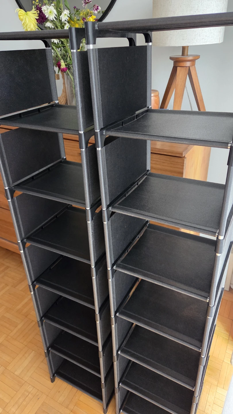 7-Level Storage Shoe/Clothing 2-Pcs *new - photo 2