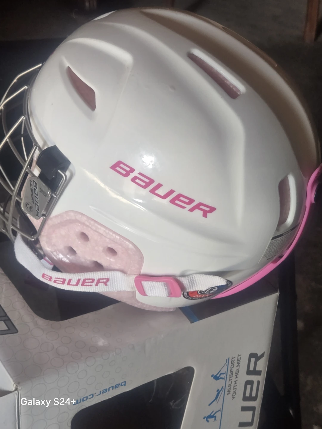 Bauer Lil' Sport Youth Helmet - photo 2
