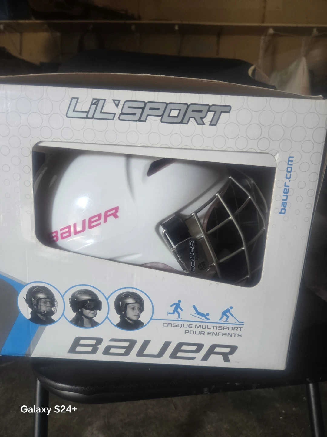 Bauer Lil' Sport Youth Helmet - photo 3