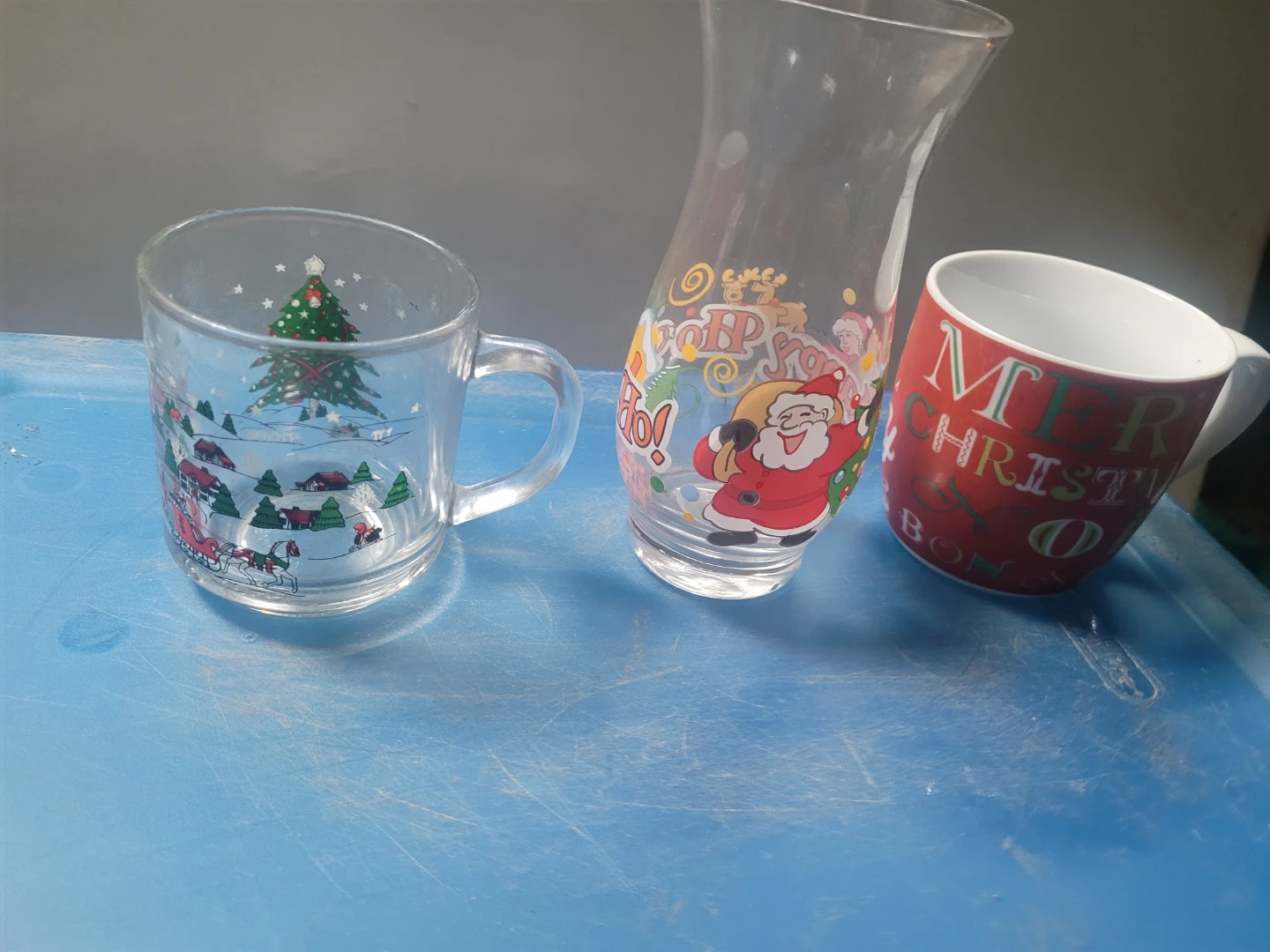 Christmas cups/mugs 3 for $1