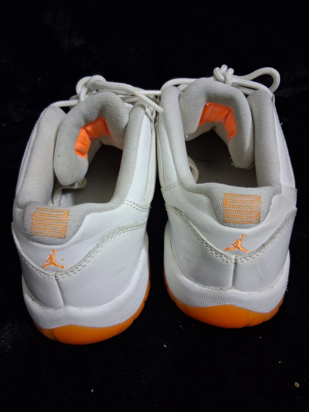 Air Jordan 11 Low White Orange Sneakers - photo 4