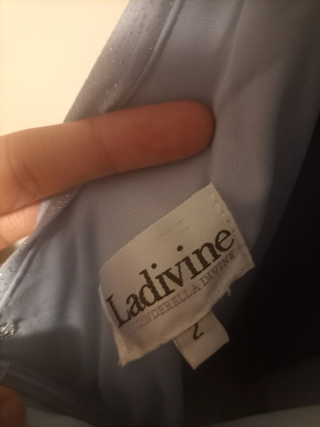 Ladivine Light Blue Glitter Formal Gown Cinderella divine - photo 3