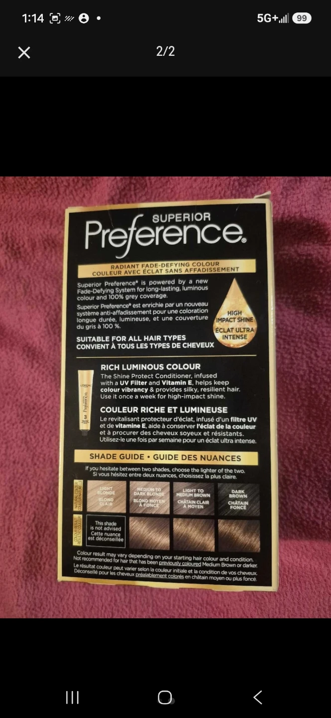 Clairol L'Image Ultimate Colour 875 Dark Brown Hair Dye - photo 2