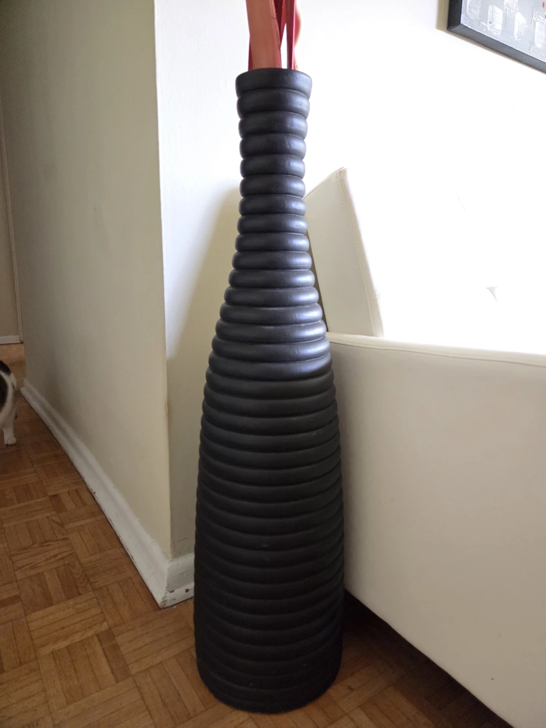 Decorative Vase with Dried Stems - photo 2