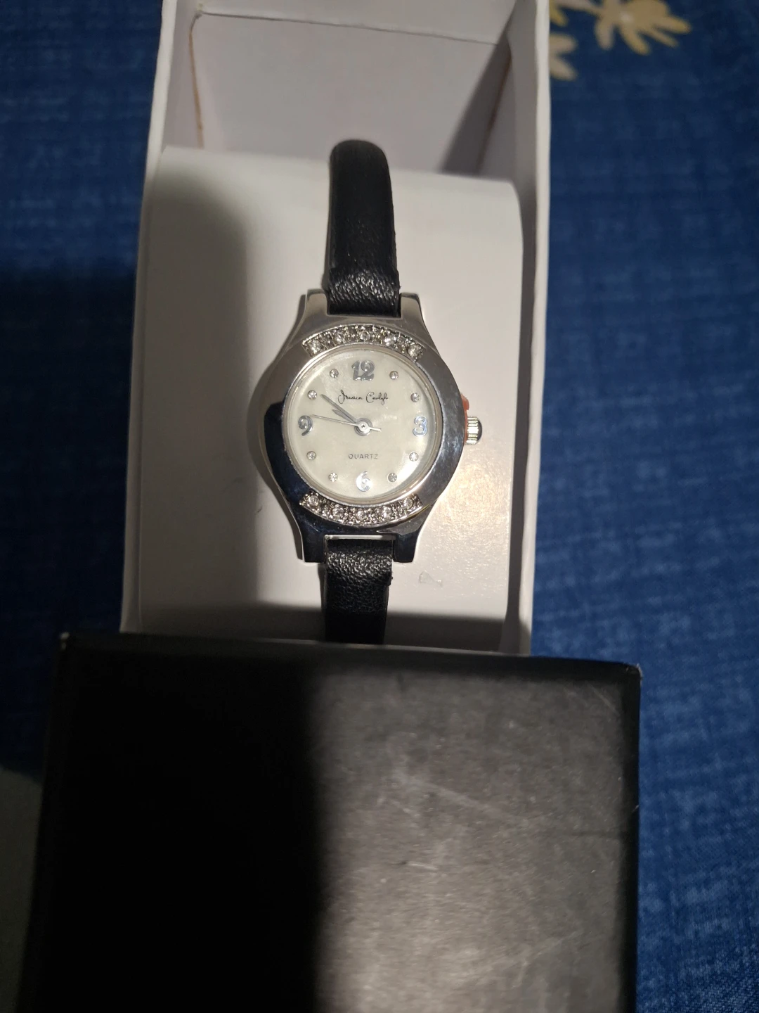 Jessica Carlyle Quartz Watch with Black Strap - photo 2