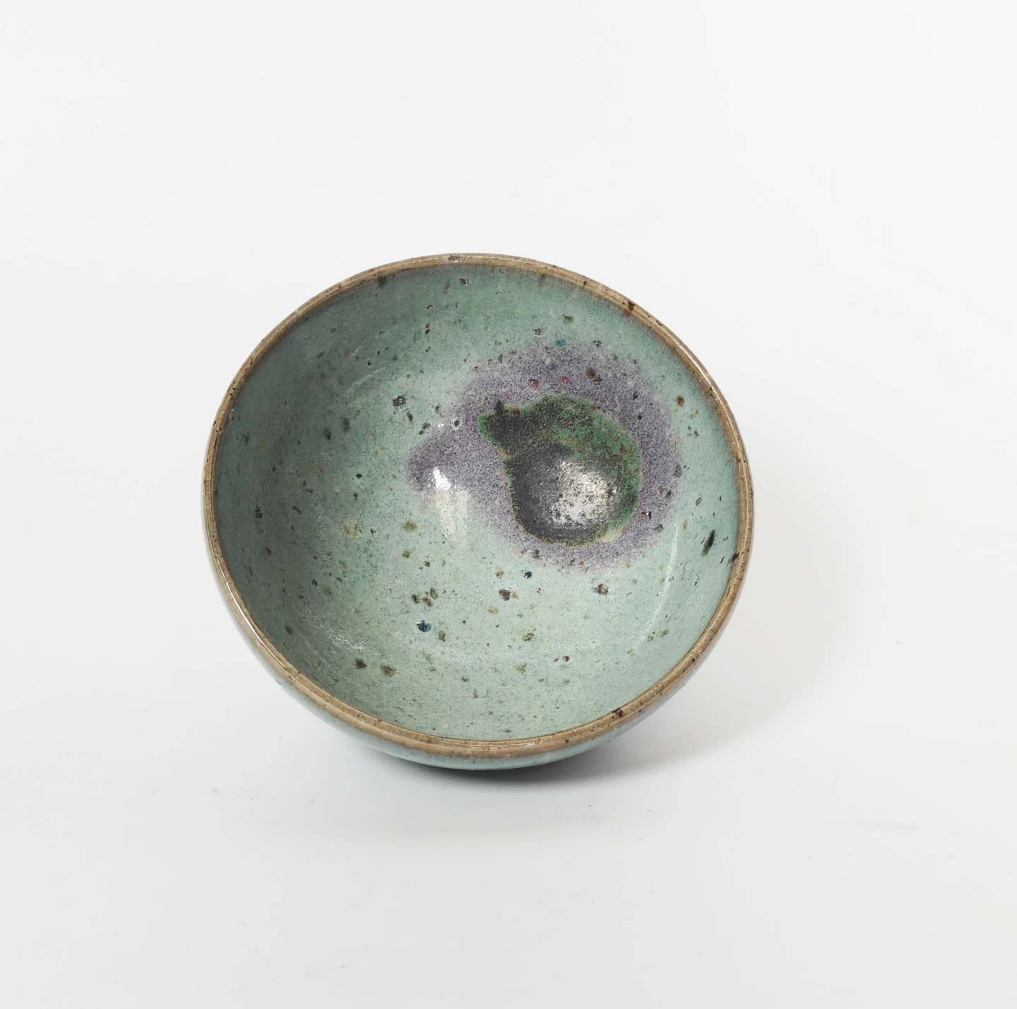 Antique Chinese Porcelain Glazed Bowl - photo 3