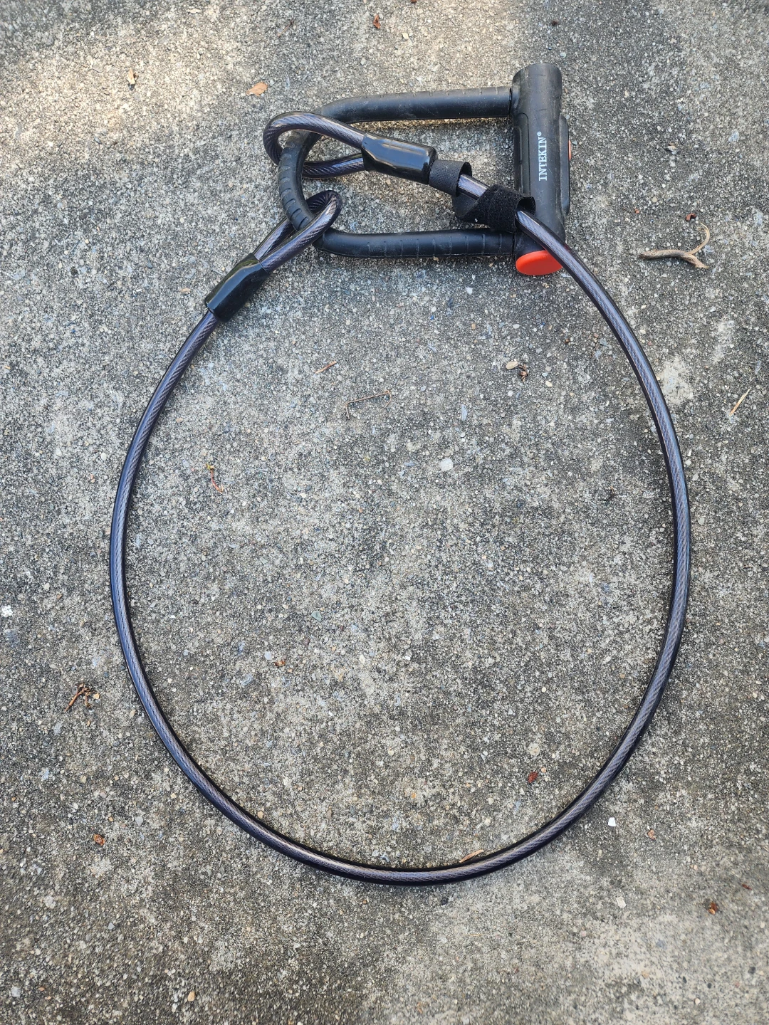 INTEKIN Heavy Duty U Lock with Cable - photo 2