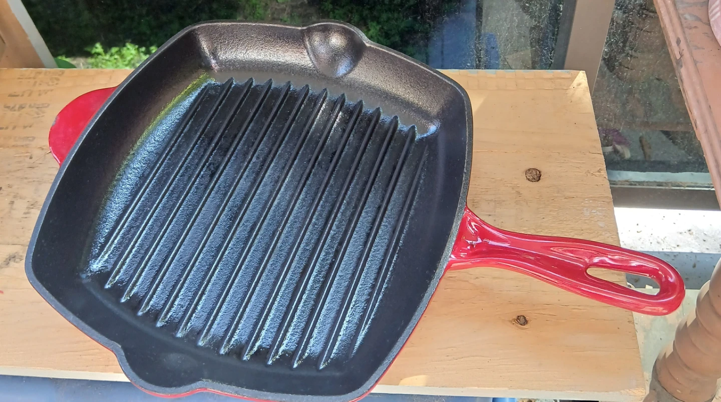 Rachael Ray Cast Iron Grill Pan - photo 2