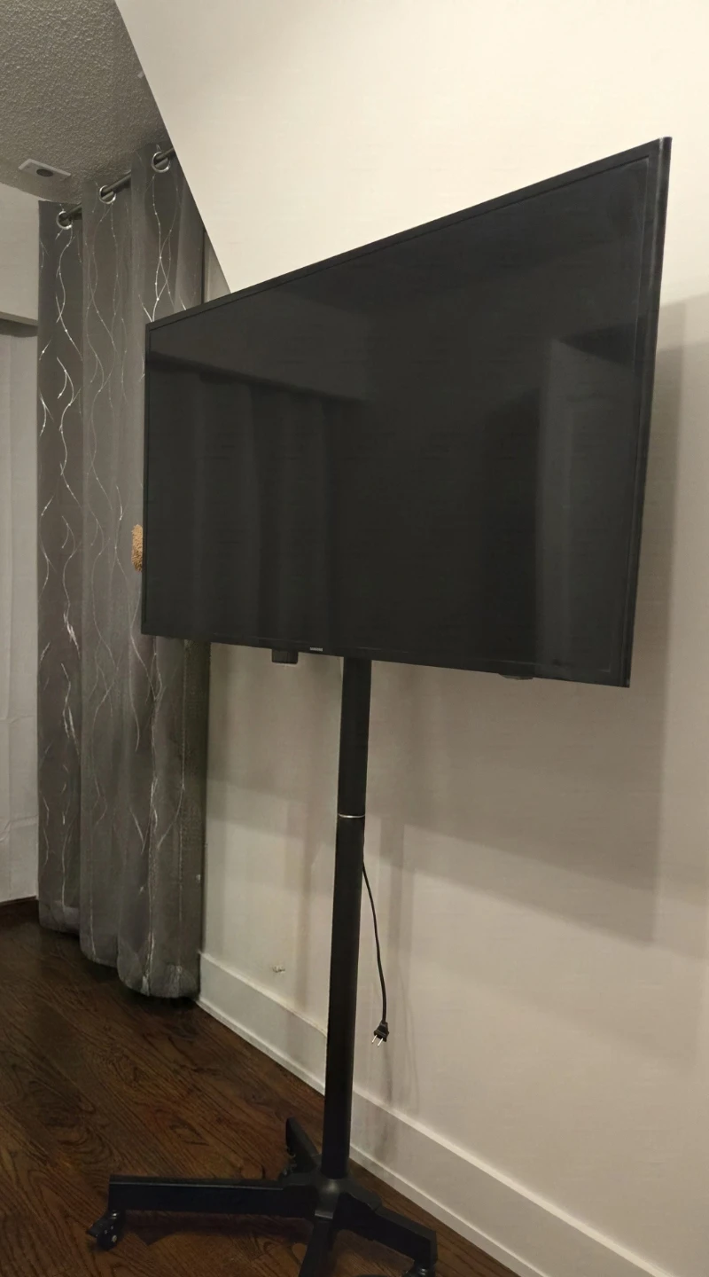 Samsung 48-inch TV with Rolling Stand