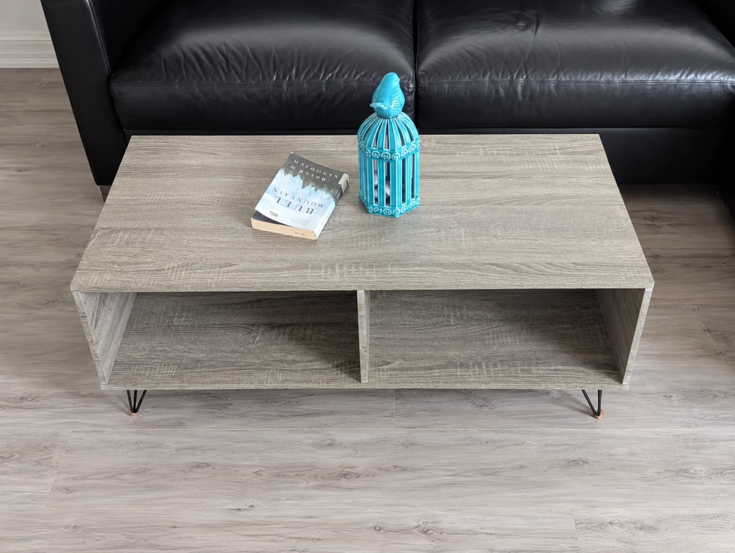 Coffee Table with Storage Shelves - photo 2