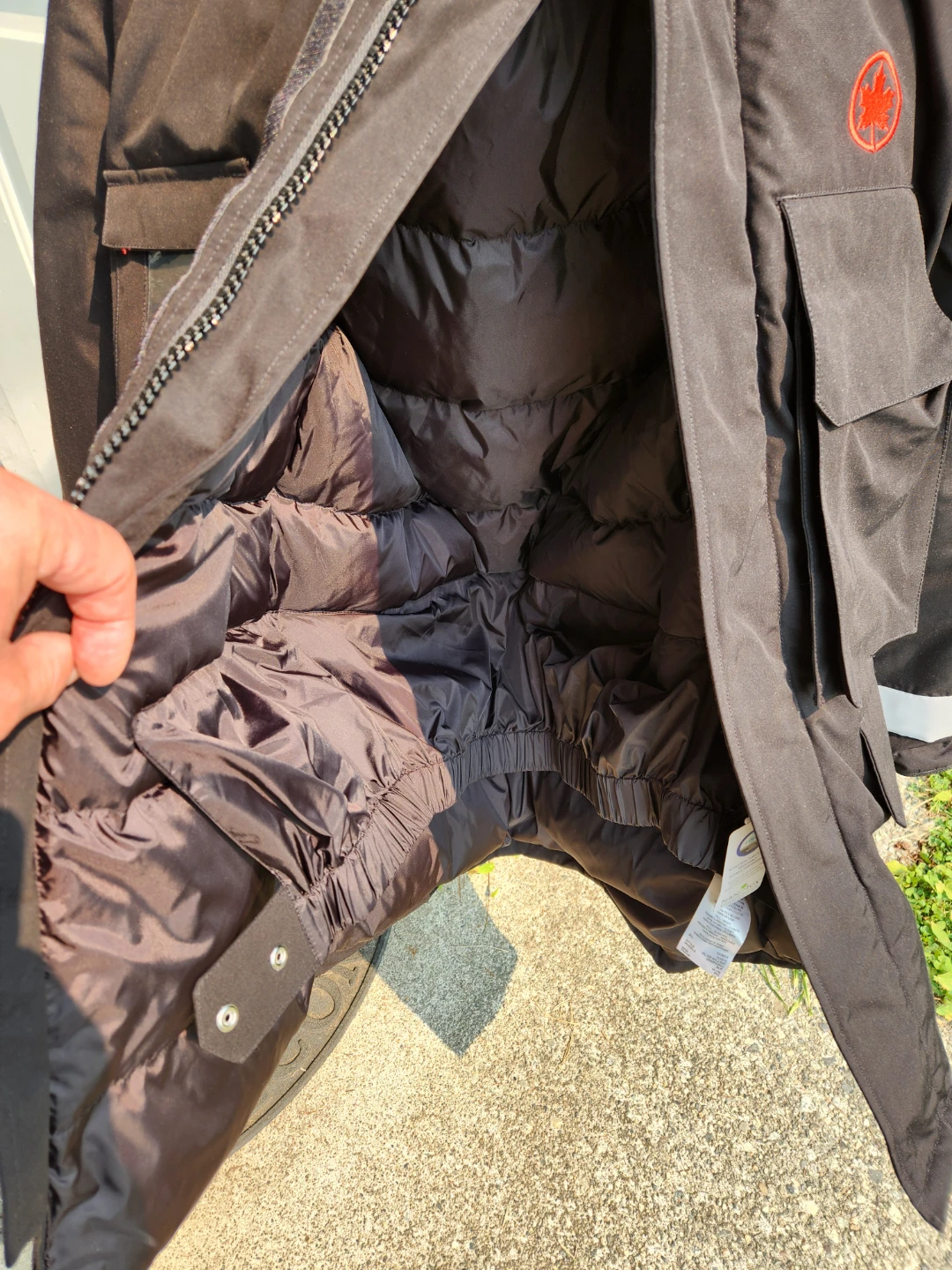 Air Canada goose down parka brand new - photo 3