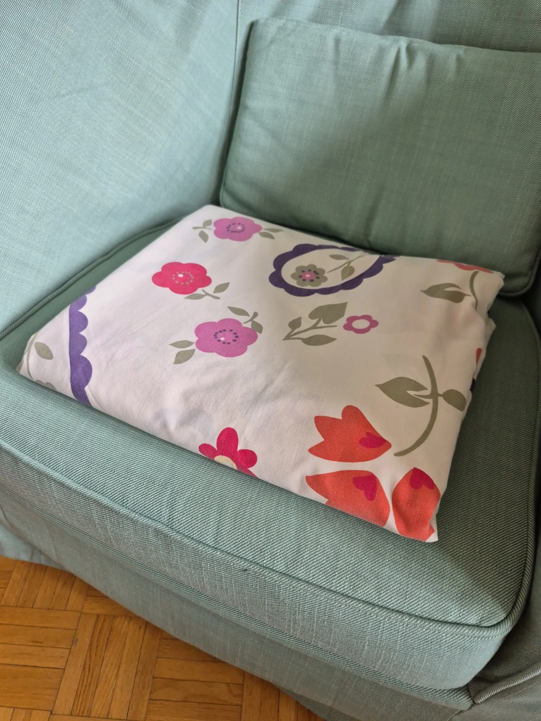 Paisley & Flowers Duvet Cover: Size Double/Full [NOT Ikea] - photo 5