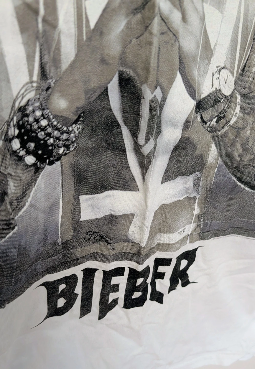 Justin Bieber World Tour Long Sleeve T-Shirt - Men's Large - photo 4