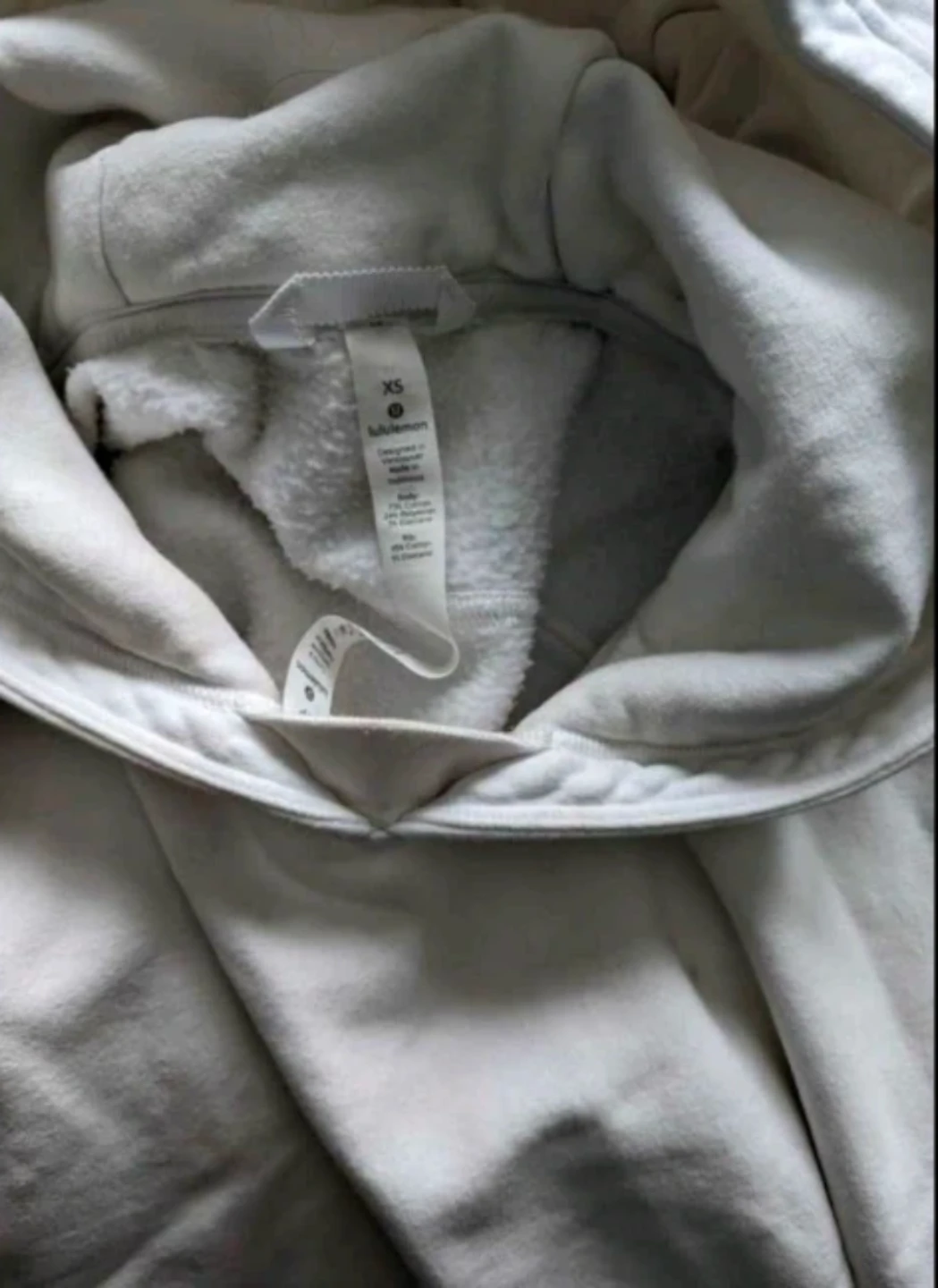 Lululemon White Hoodie XS