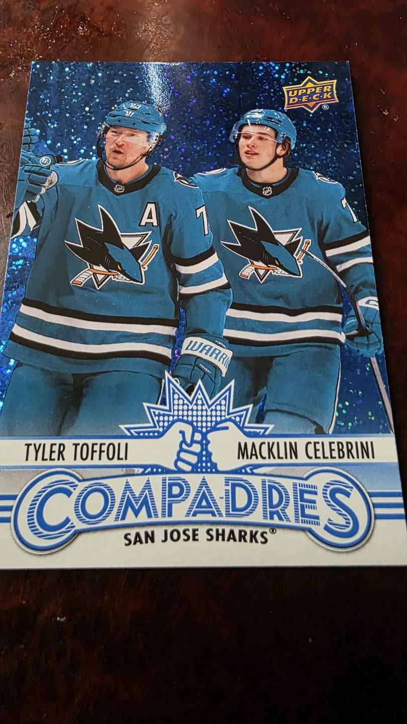 2025 Upper Deck - Tyler Toffoli & Macklin Celebrini