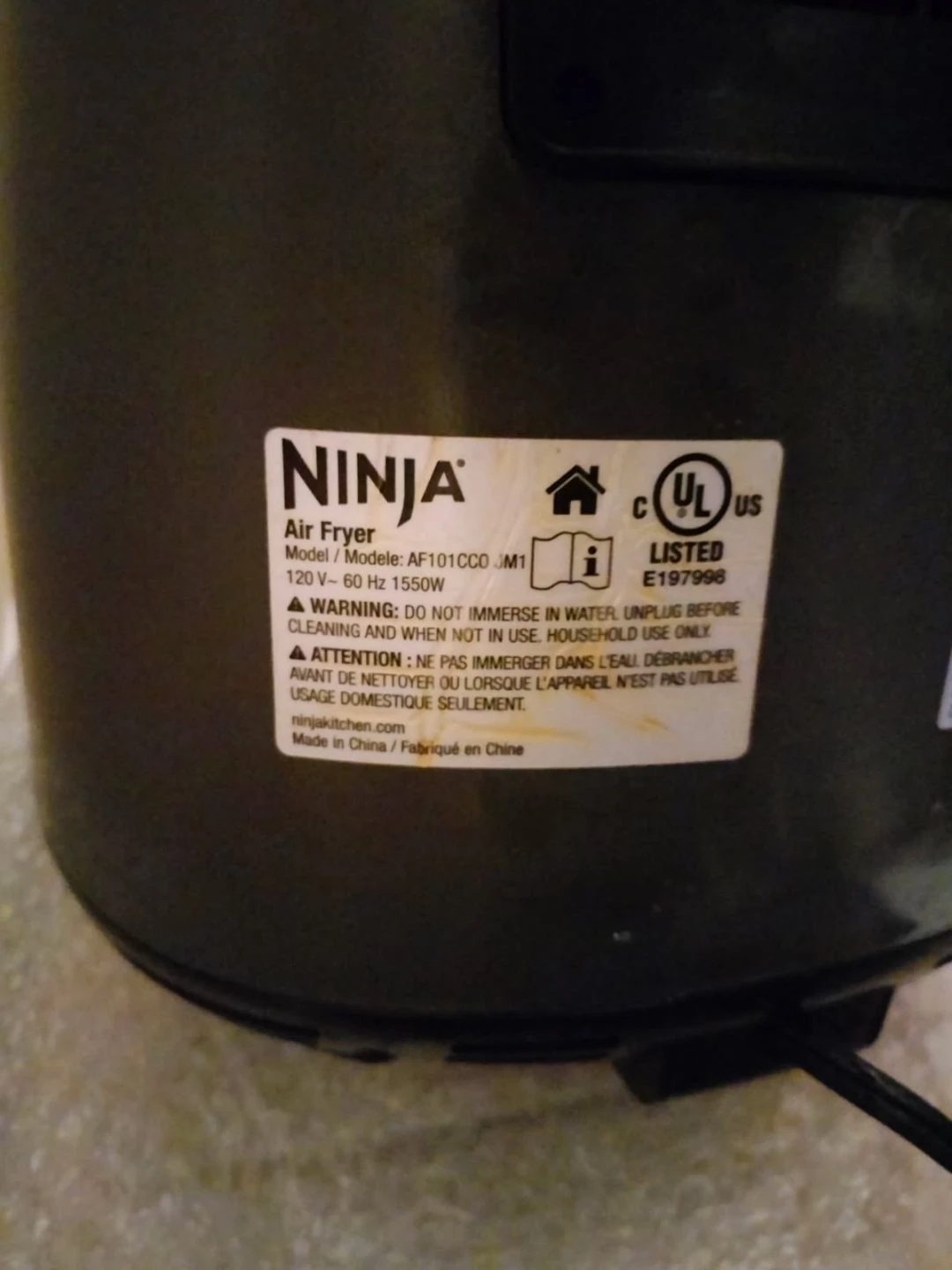 Ninja 4-Quart Air Fryer – 1550W – AF101CCO - photo 2