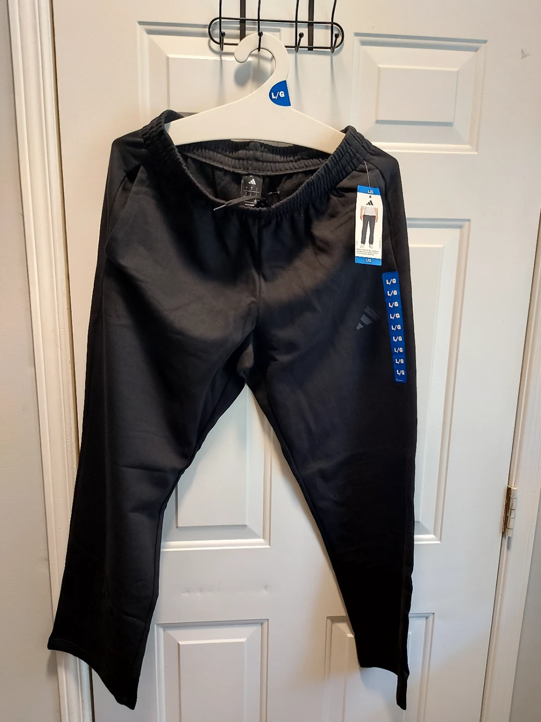 New Adidas Black Track Pants size L - photo 5