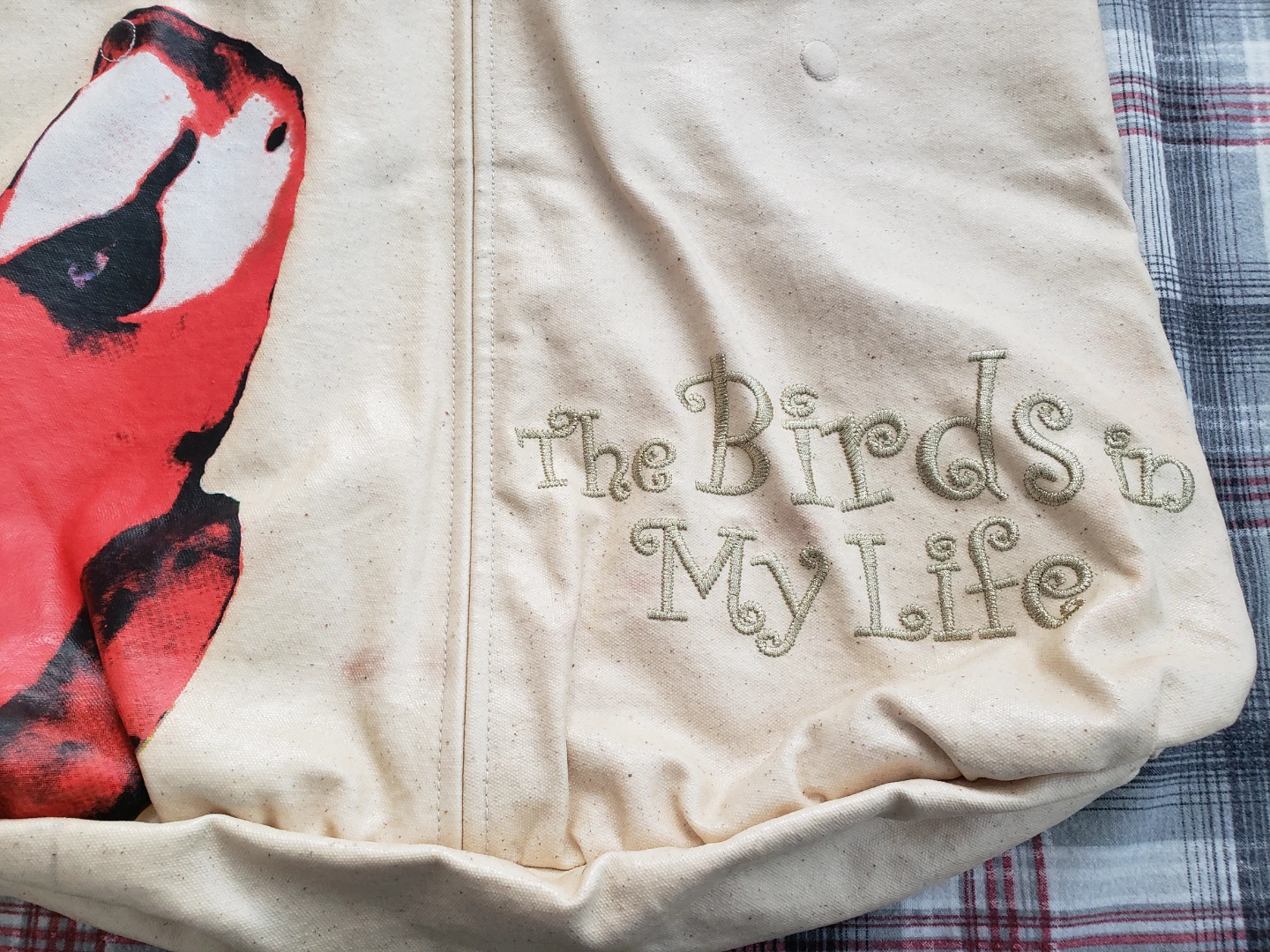 The Birds in My Life Shoulder leather Bag - photo 3