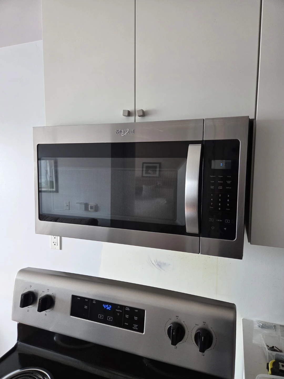 Whirlpool Stainless Steel Over-the-Range Microwave