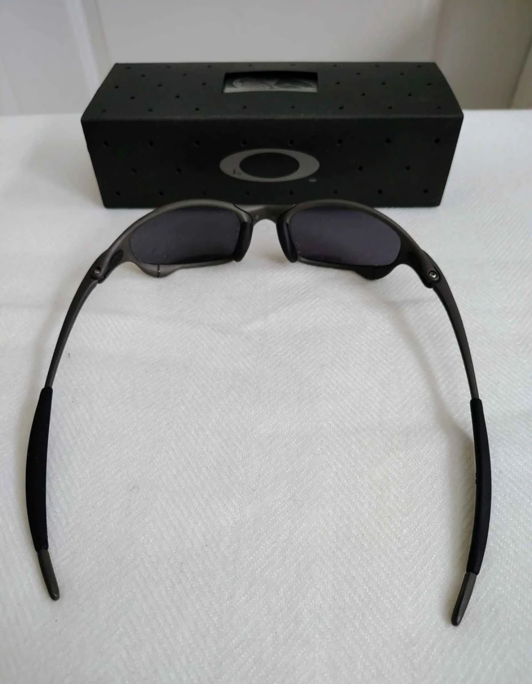 Post-2004 (4th Gen) Oakley X-Metal Black Iridium Sunglasses - photo 5