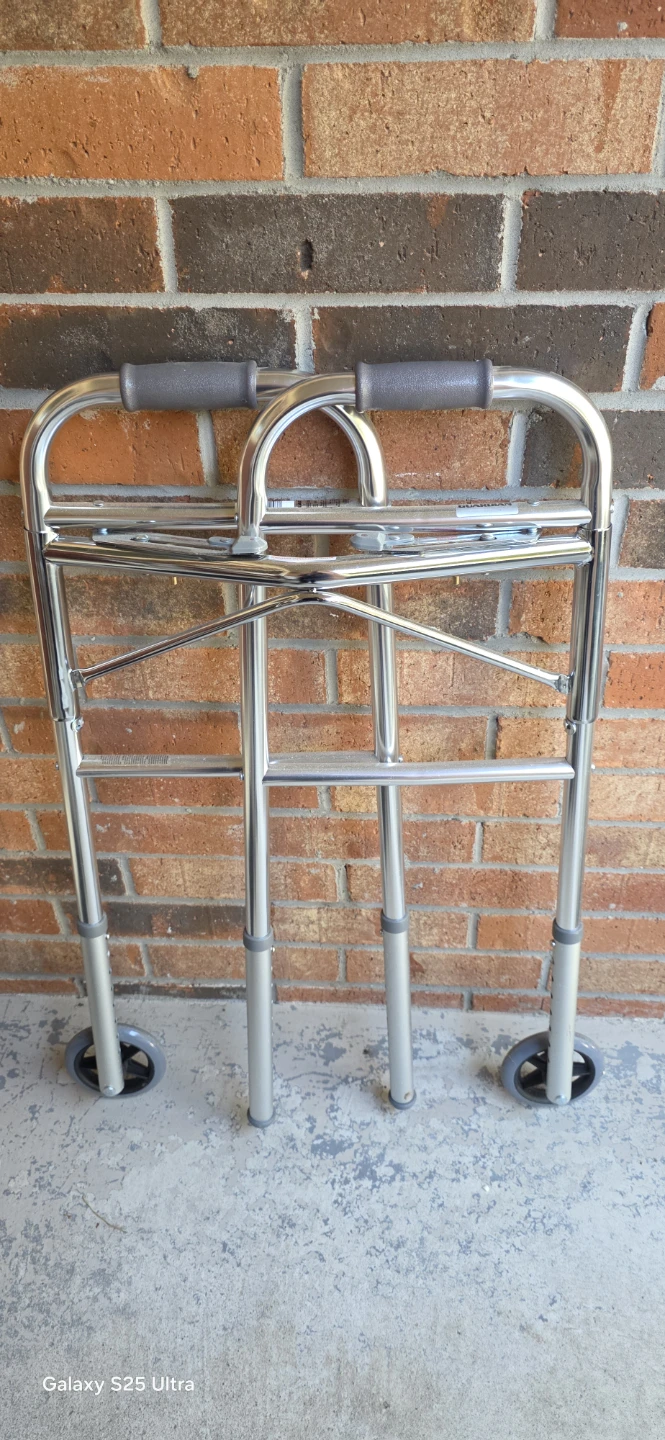 Guardian Folding Walker with Wheels