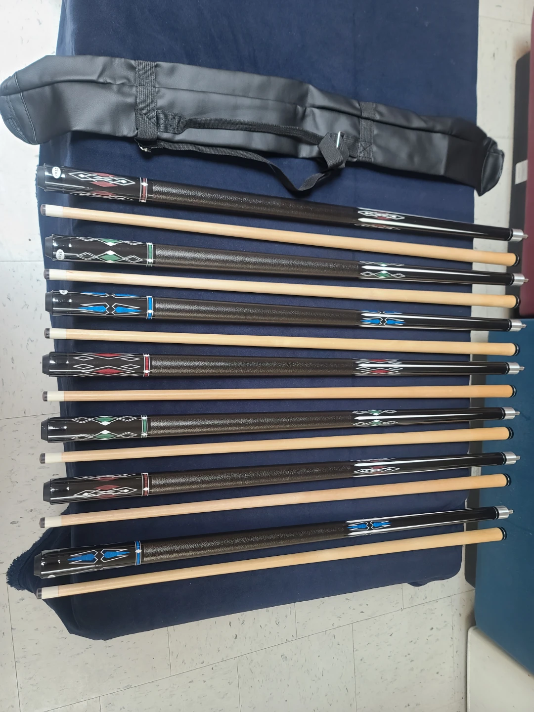 Brand New Quality Maple pool cues