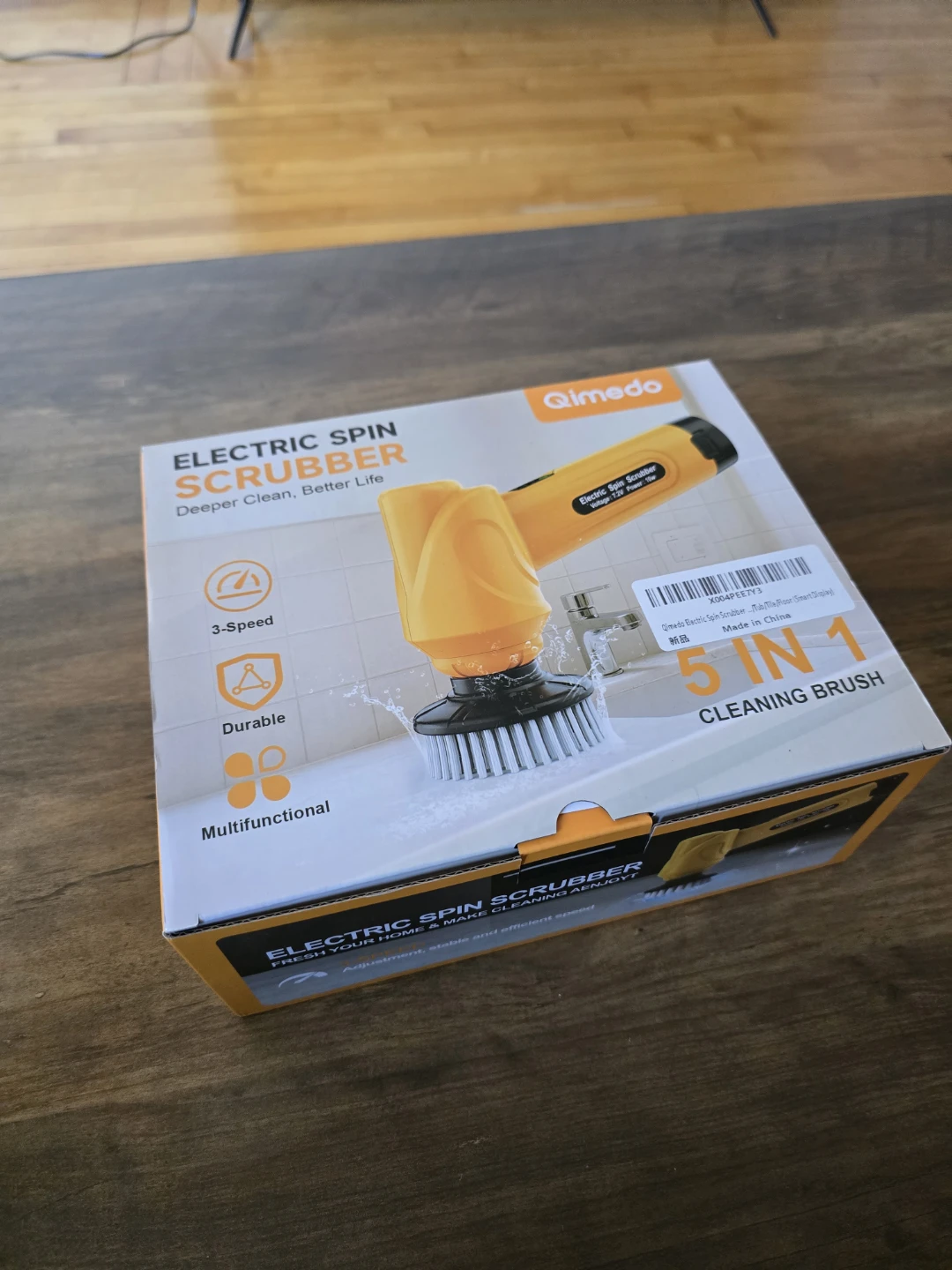 Qimedo Electric Spin Scrubber 5-in-1 Cleaning Brush - photo 2