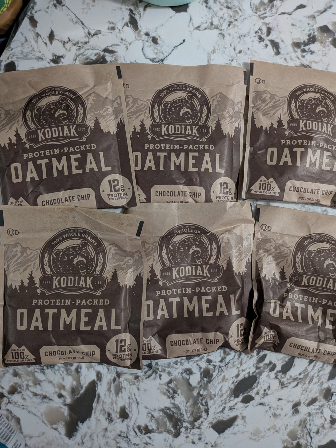 Kodiak Cakes Chocolate Chip Protein-Packed Oatmeal (6 Pack)