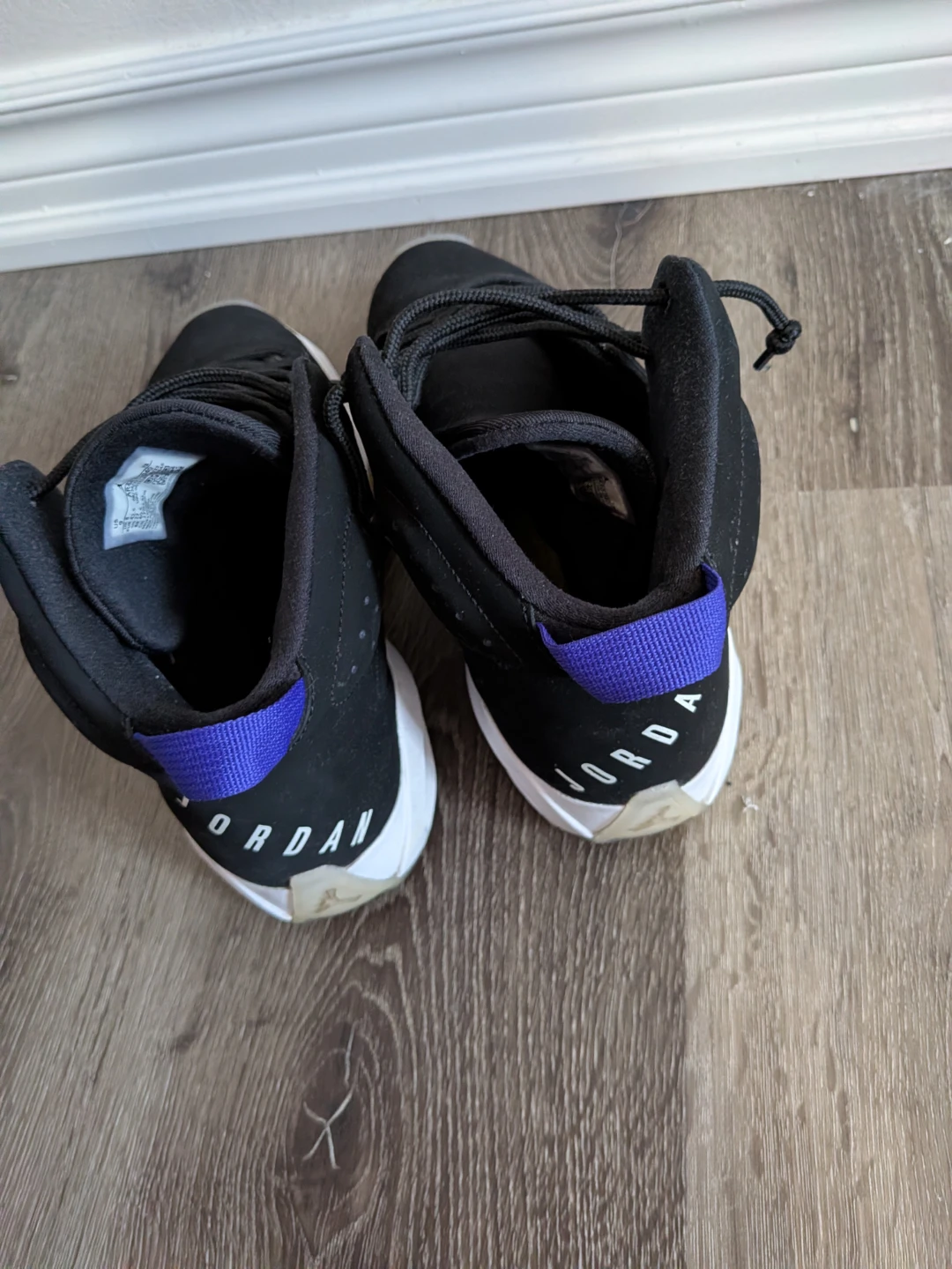 Black Jordan High Top Sneakers - photo 4