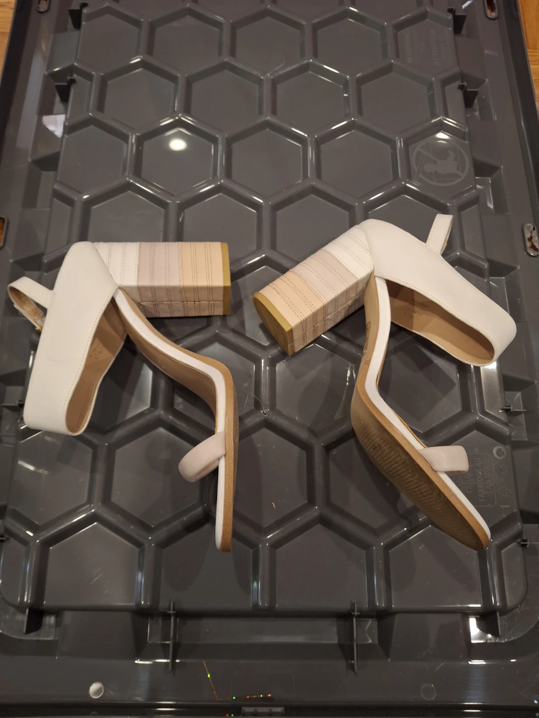 ALDO White Block Heel Sandals - photo 2