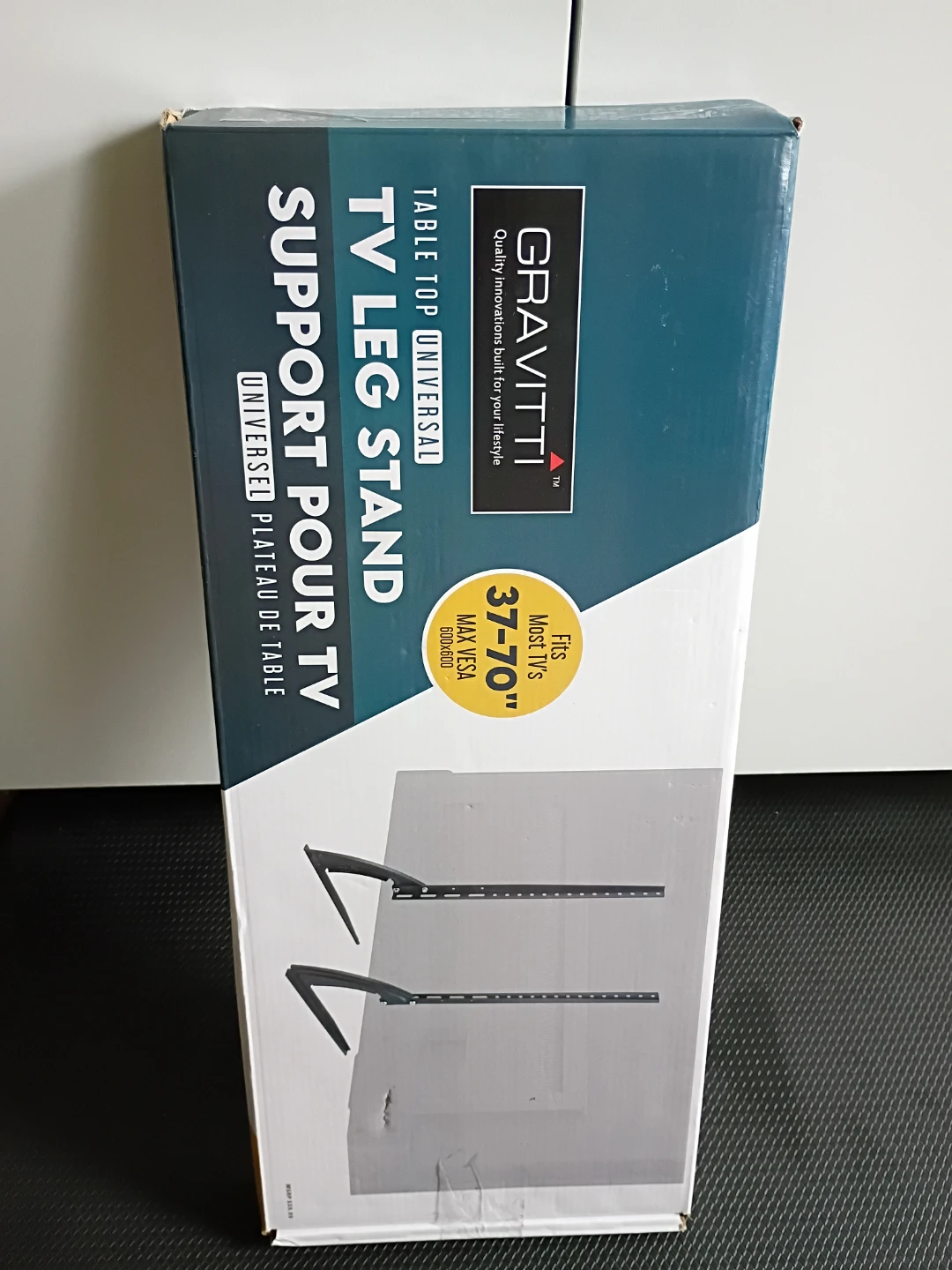 Metal TV Stand • Fits 37"-70" TVs - photo 4
