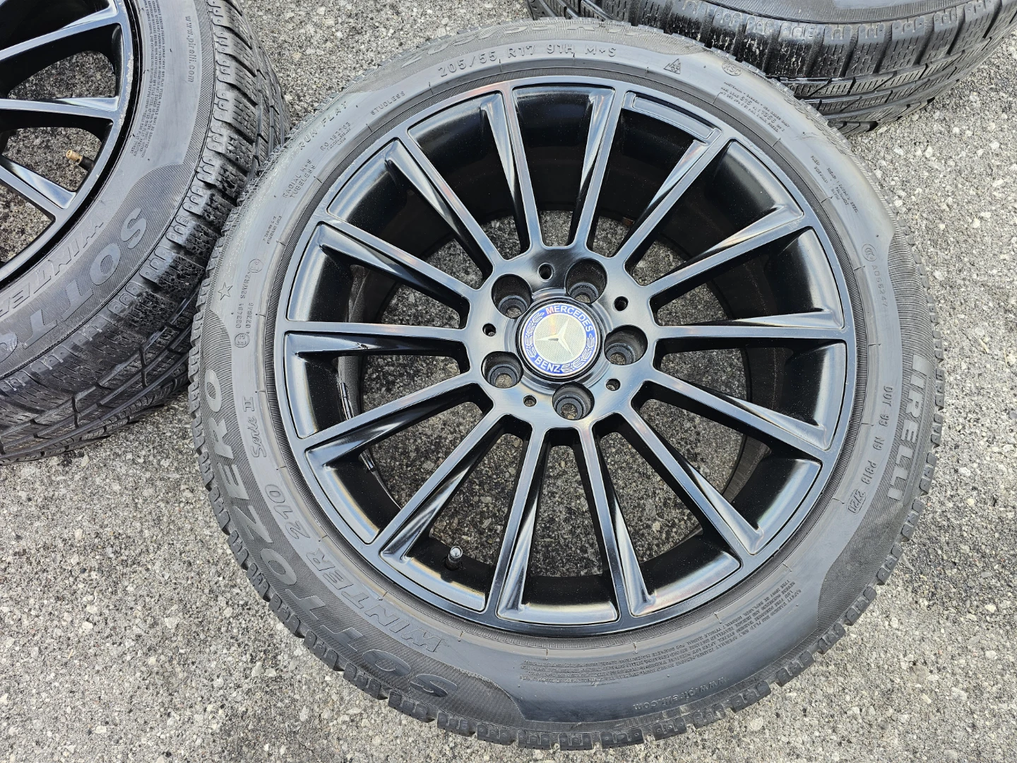 MERCEDES BENZ A-CLASS, B-CLASS WINTER TIRES ON RIMS - photo 5